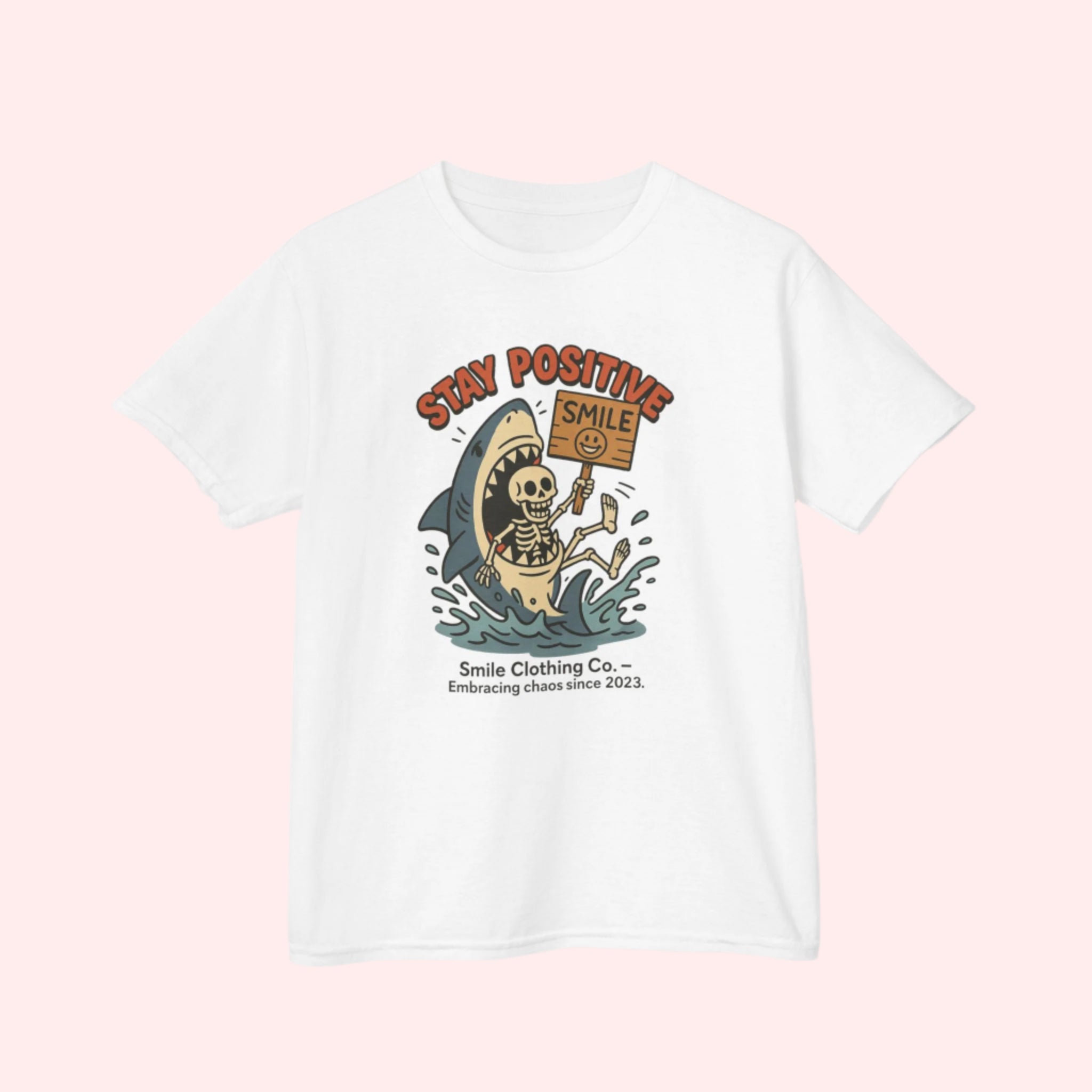 Stay Positive Kids Shirt - Smile Clothing