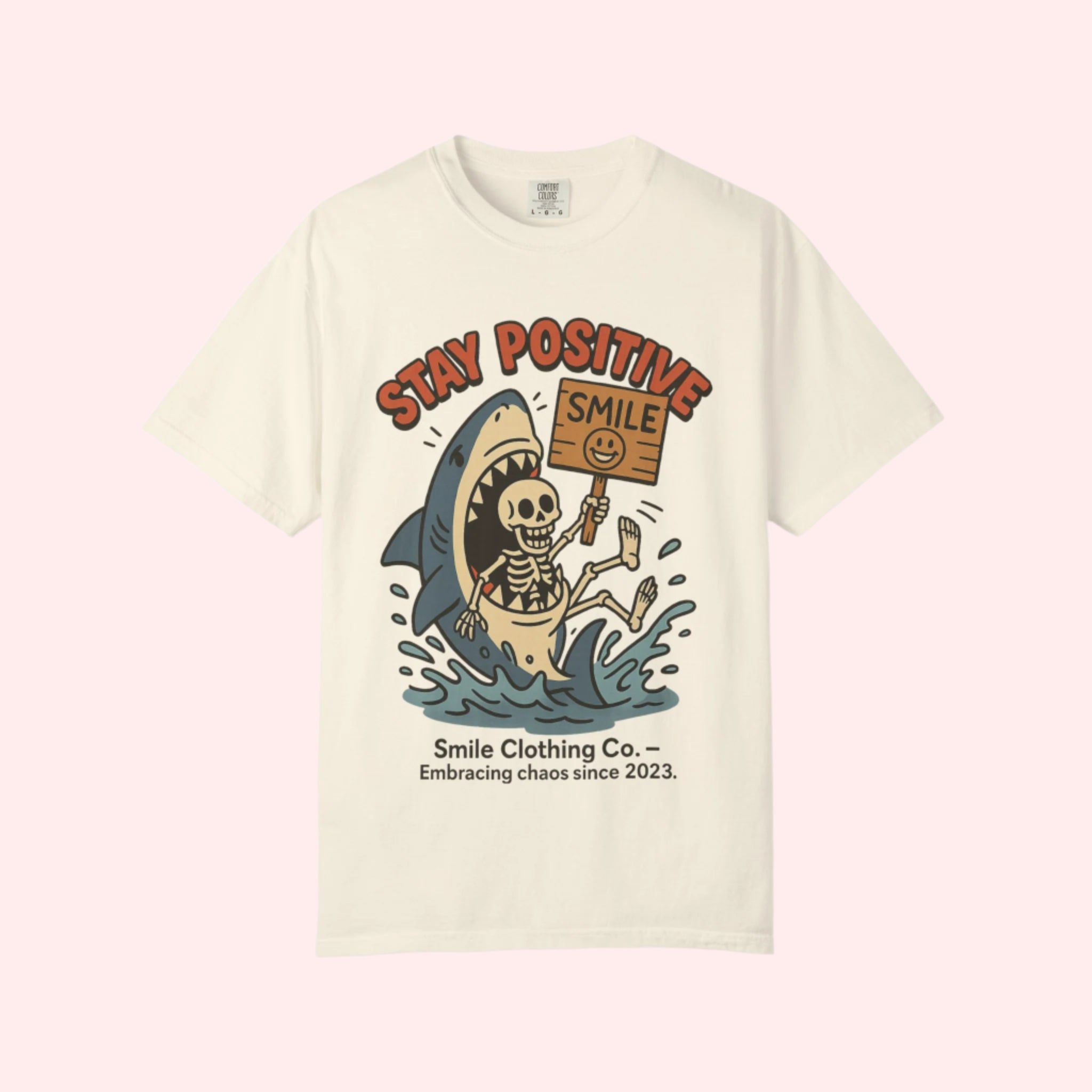 Smile | Stay Positive Shirt - Smile Clothing