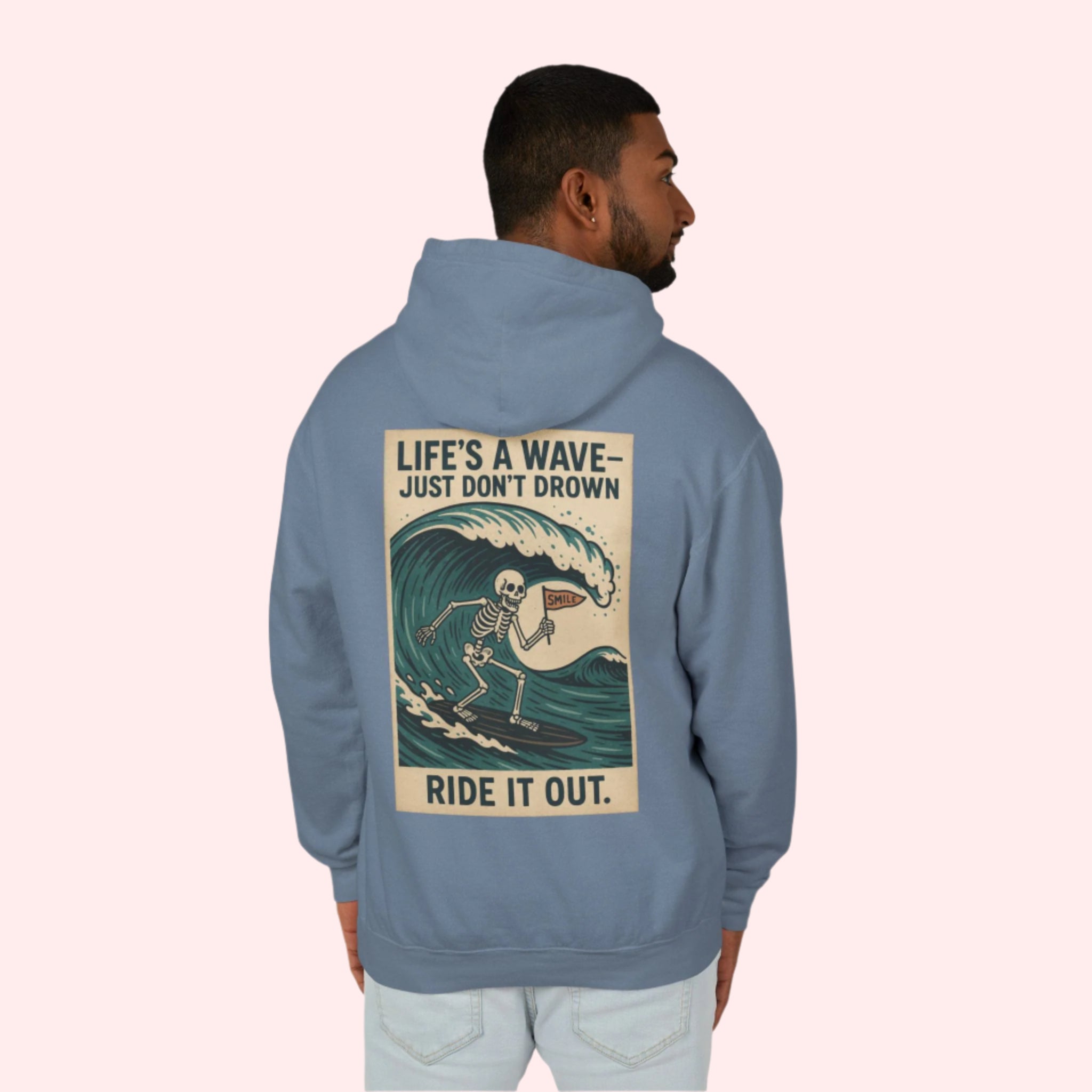 Smile Ride The Wave Hoodie - Smile Clothing