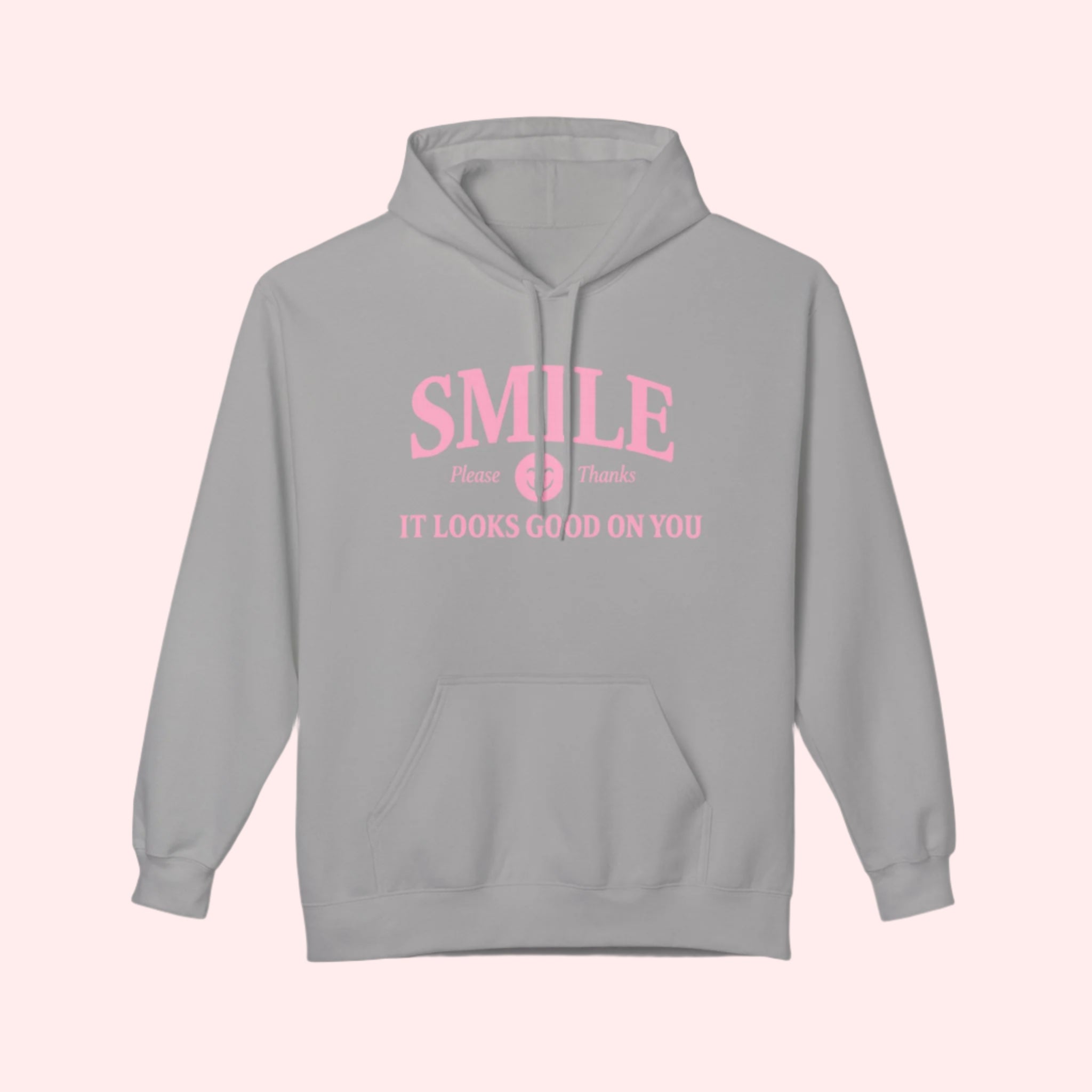 Smile It Looks Good On You Hoodie