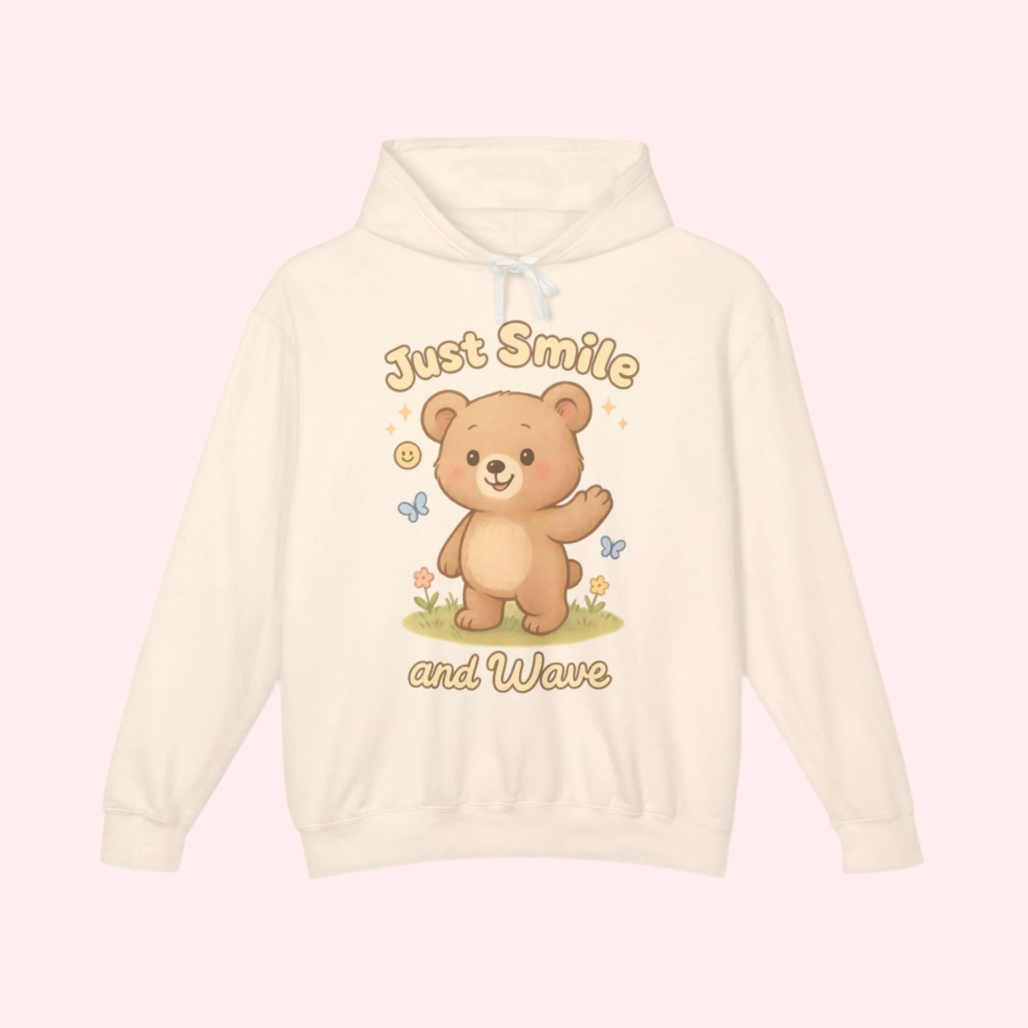 Just Smile And Wave Hoodie