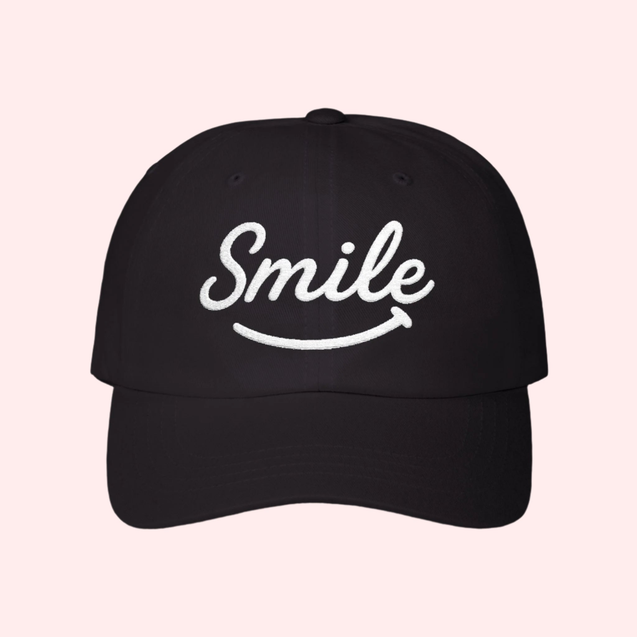 Smile Signature Hat Black - Smile Clothing
