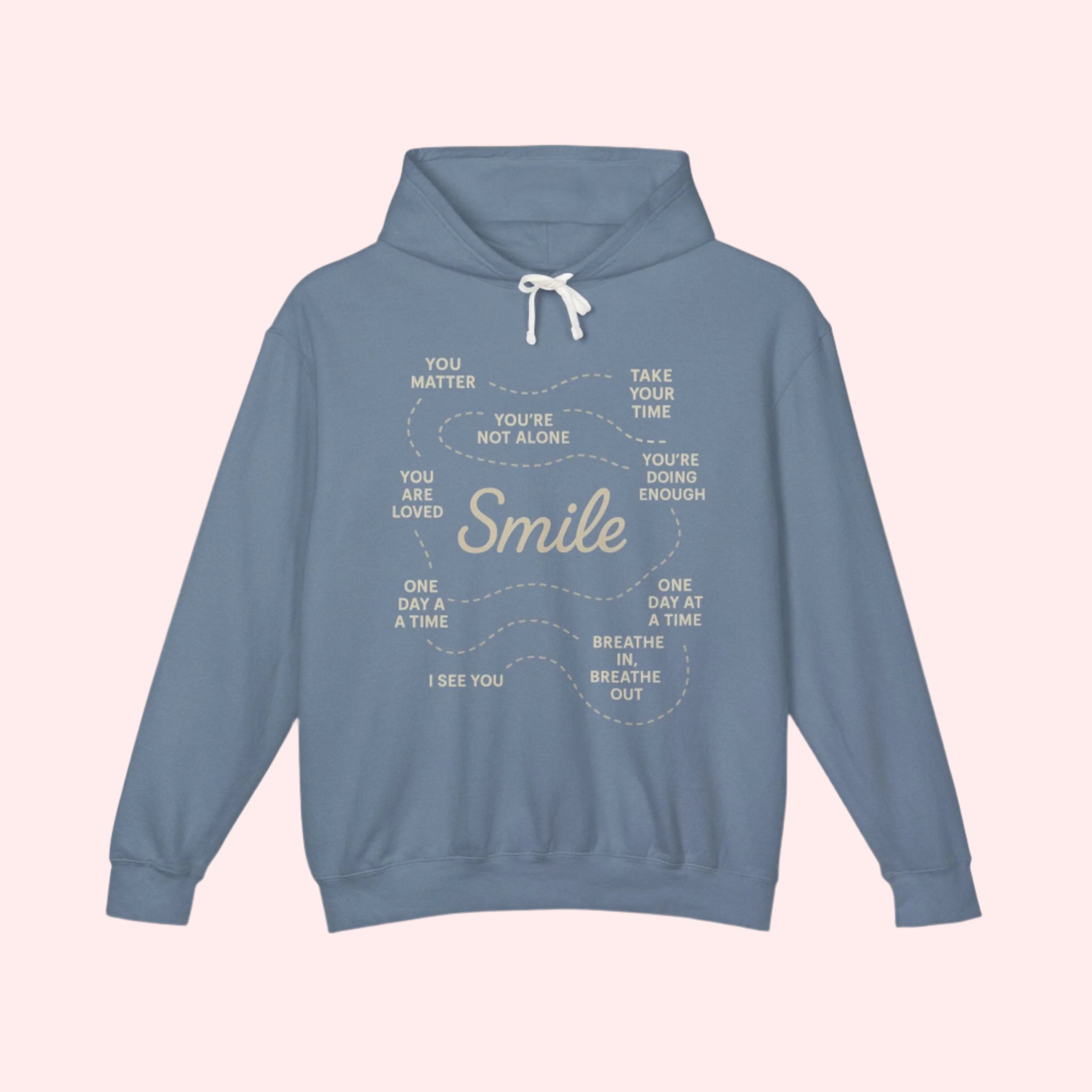 Smile Words That Heal Hoodie