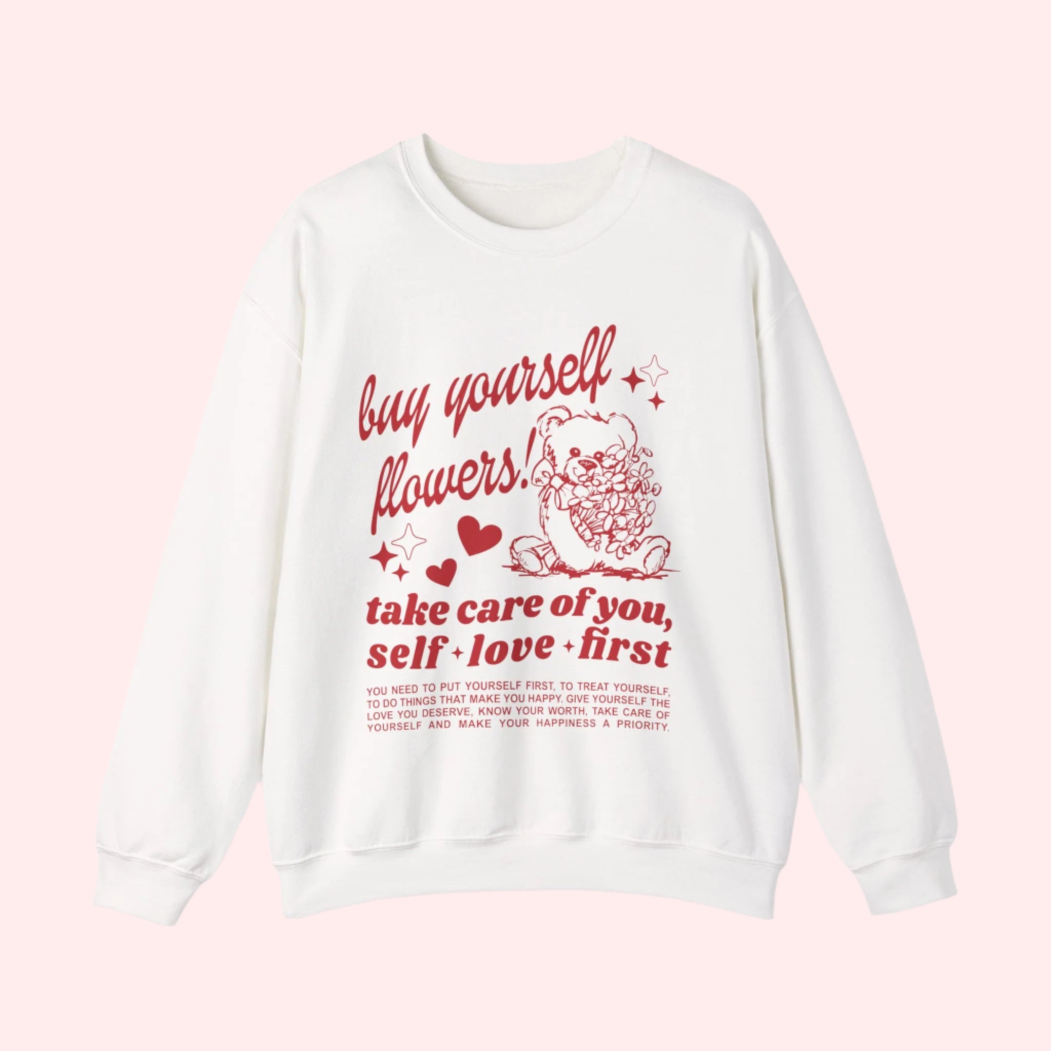 Buy Yourself Flowers Crewneck