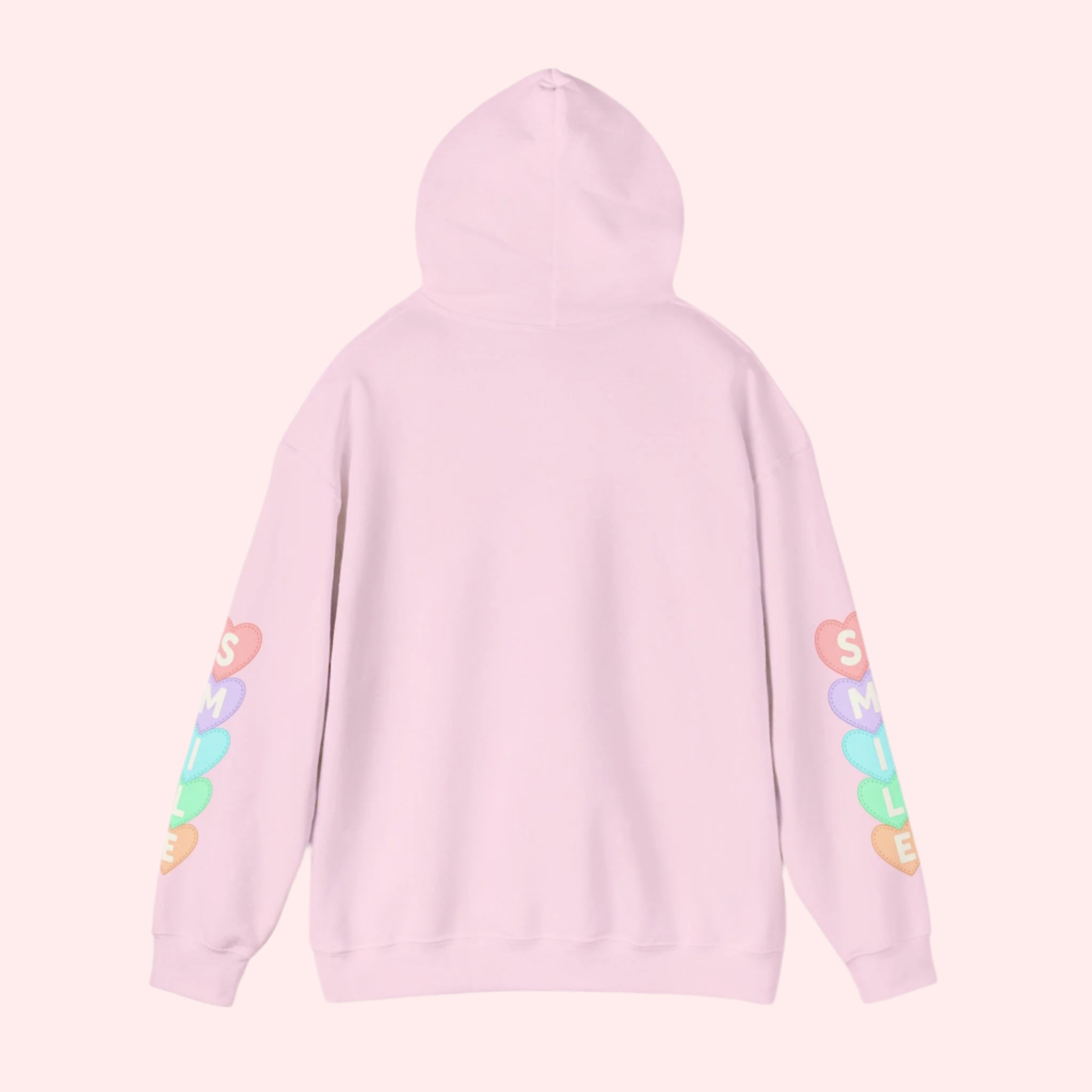 Smile Hearts on My Sleeve Hoodie - Smile Clothing