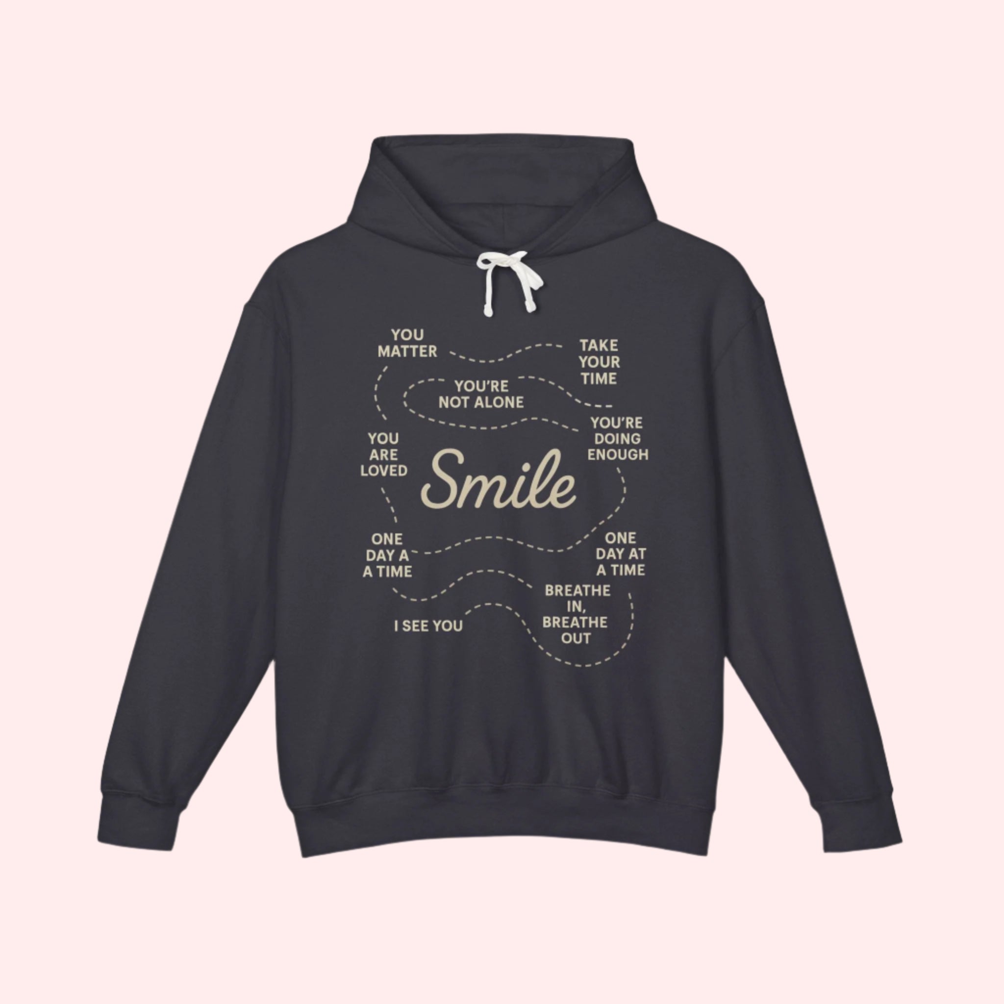 Smile Words That Heal Hoodie