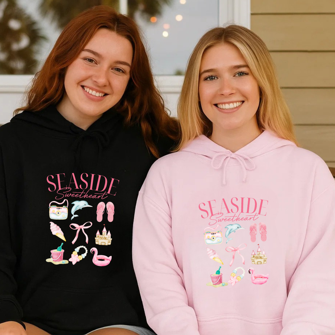 Seaside Sweetheart Hoodie - Smile Clothing