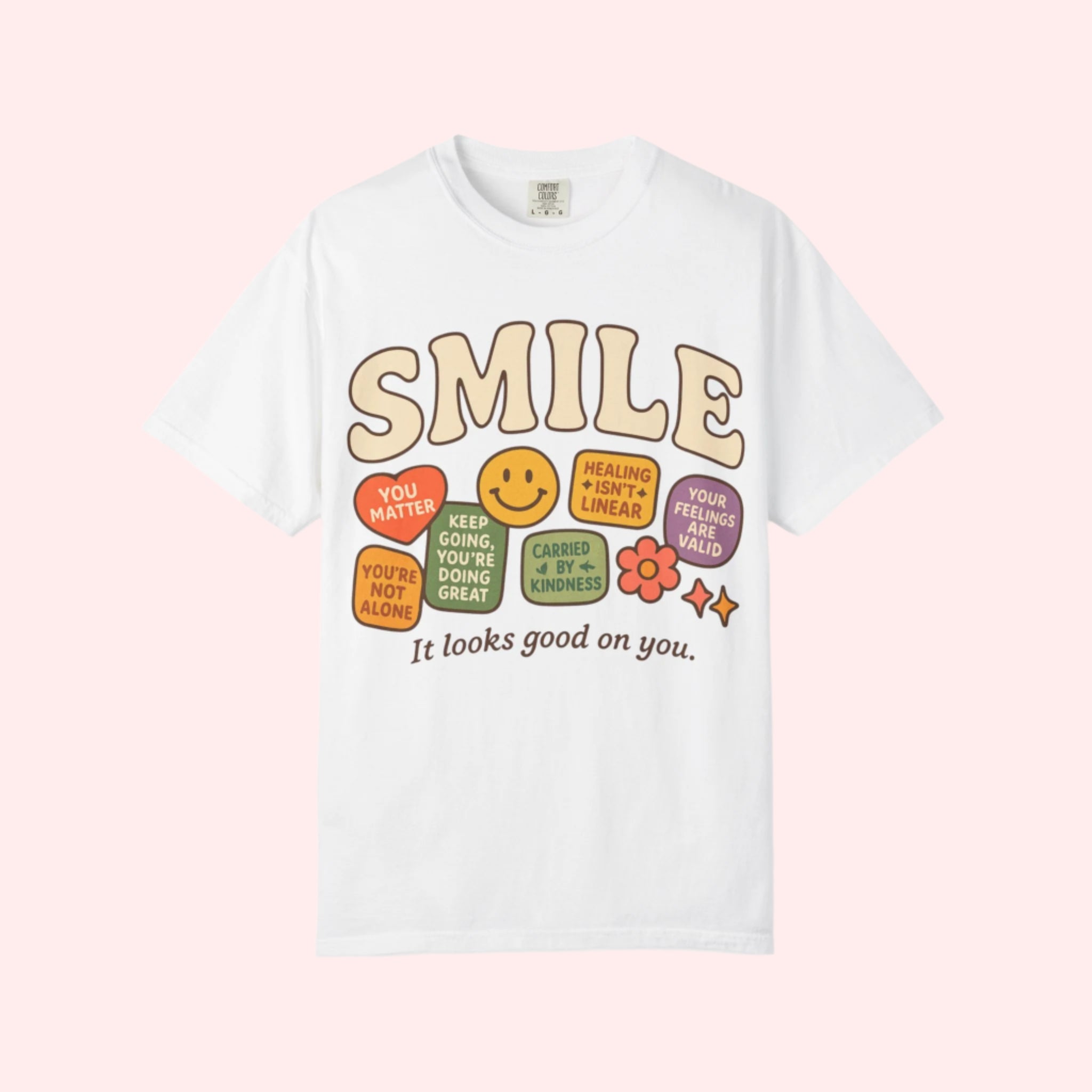 Smile Patchwork Shirt - Smile Clothing