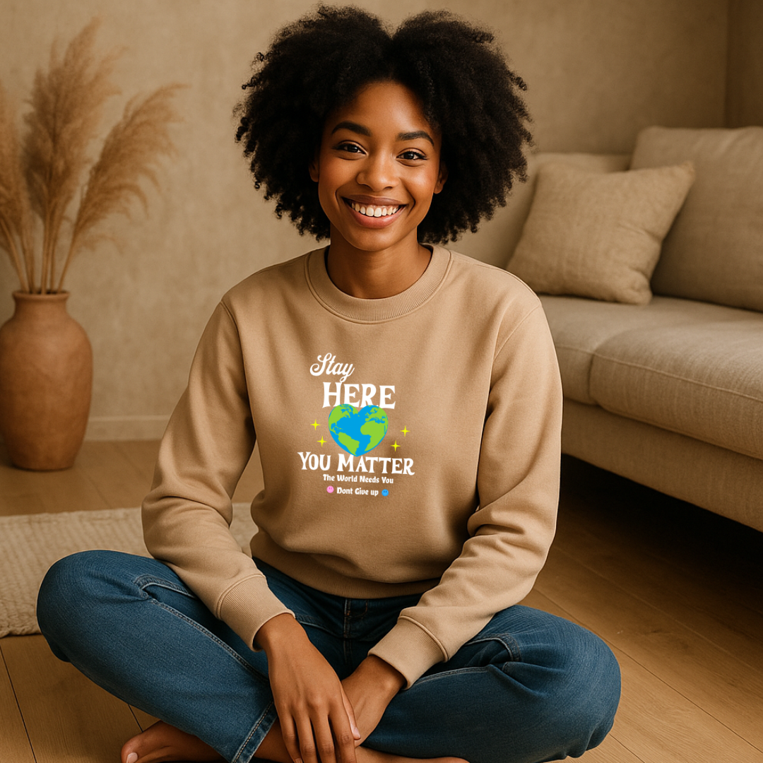 Stay Here Crewneck