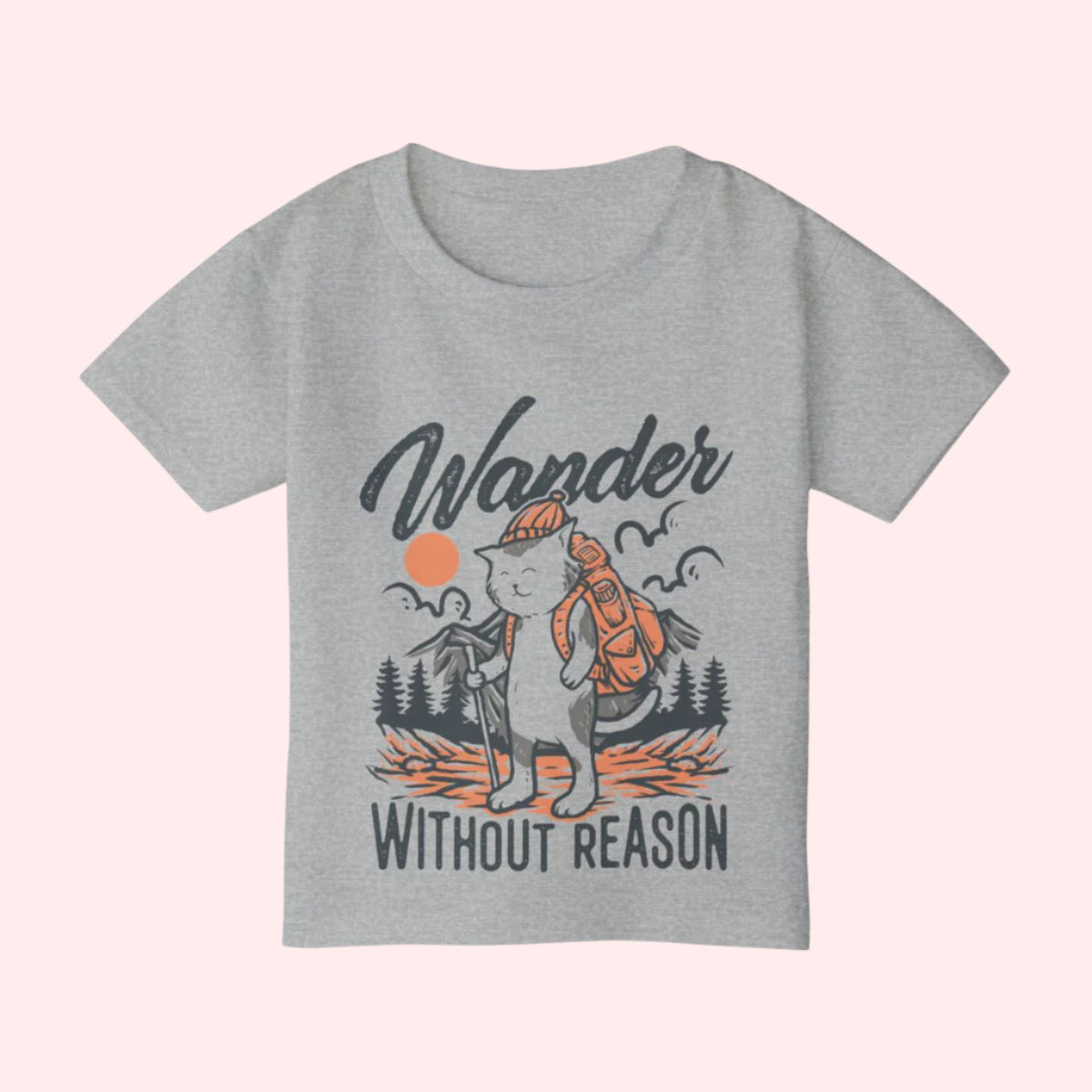 Wander Without Reason Toddler Shirt - Smile Clothing