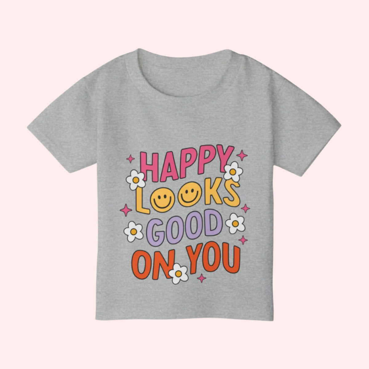 Happy Looks Good Toddler Shirt - Smile Clothing