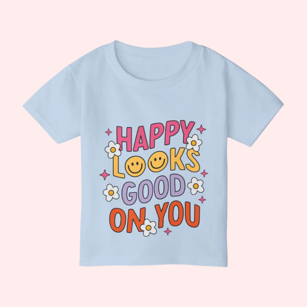 Happy Looks Good Toddler Shirt - Smile Clothing