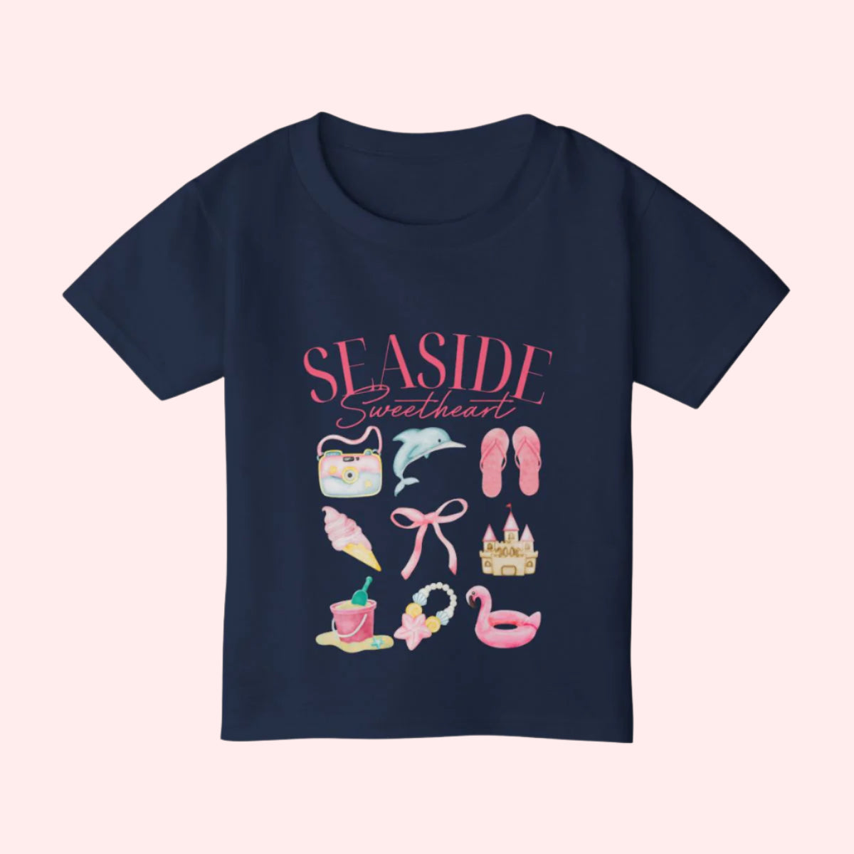 Seaside Sweetheart Toddler Shirt - Smile Clothing
