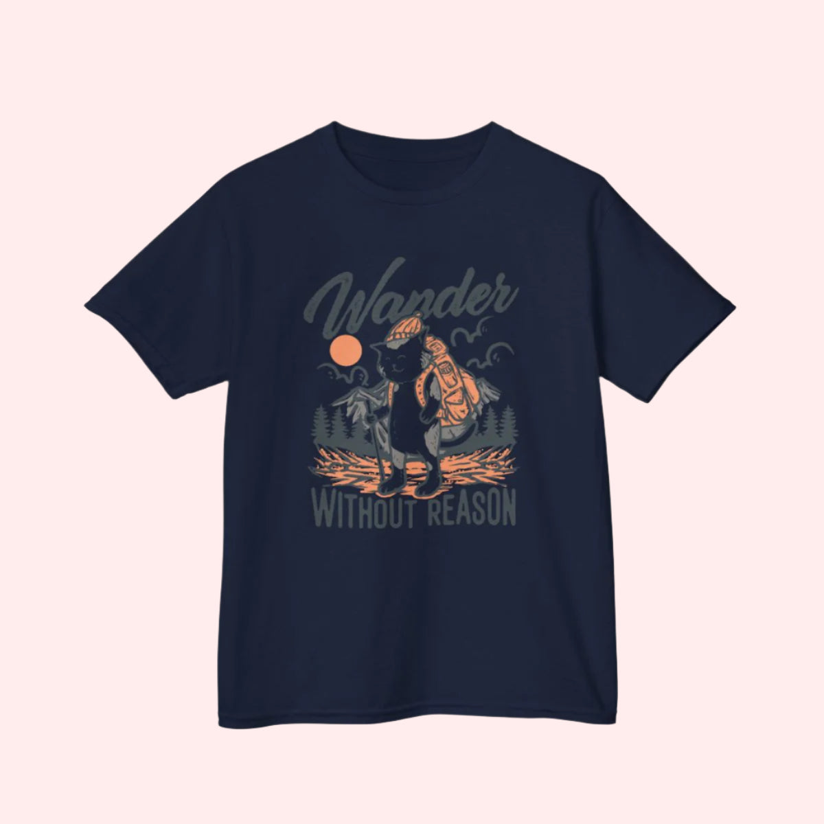 Kids Wander Without Reason Shirt - Smile Clothing