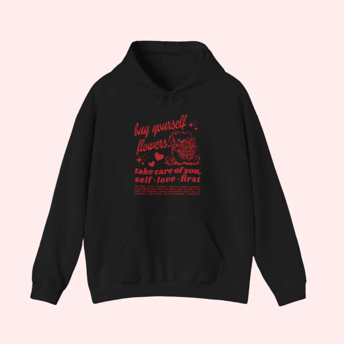 Buy Yourself Flowers Hoodie - Smile Clothing