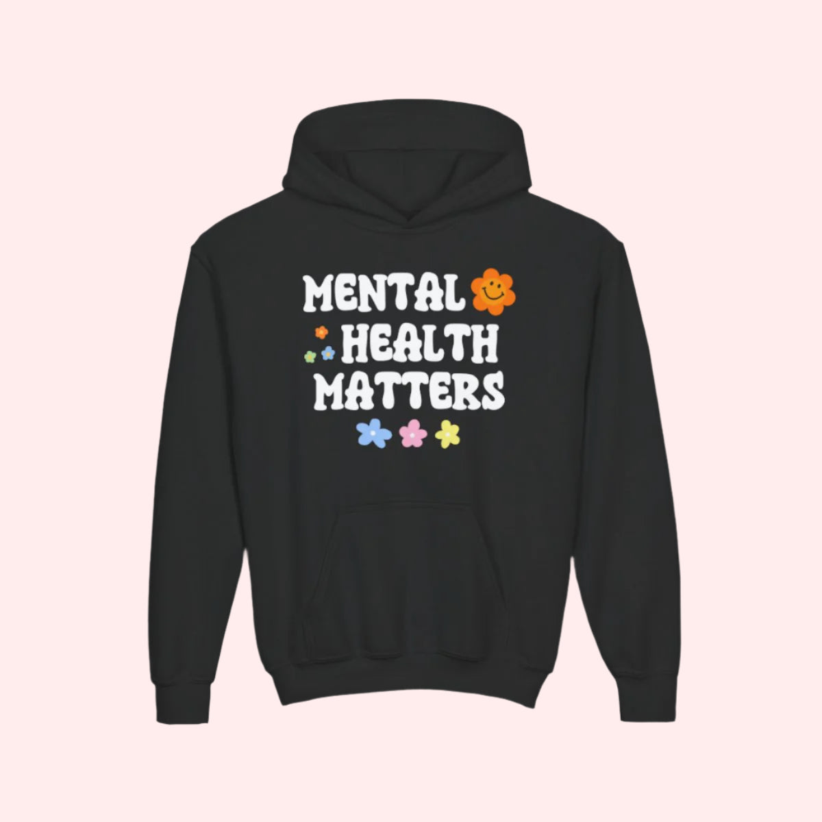 Mental Health Matters Kids Hoodie - Smile Clothing