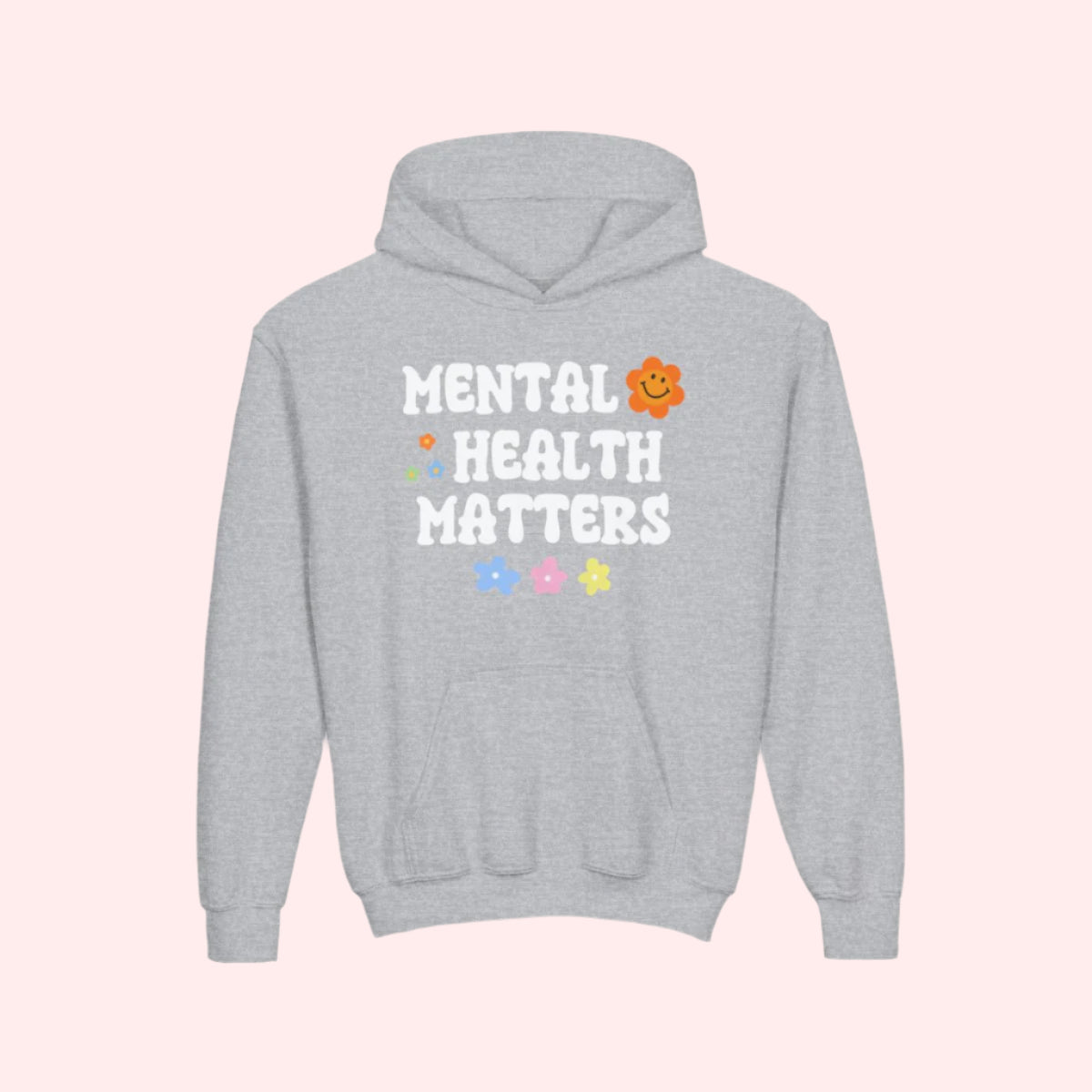 Mental Health Matters Kids Hoodie - Smile Clothing