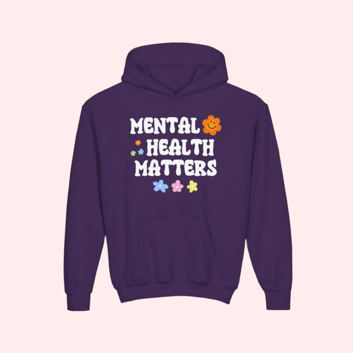 Mental Health Matters Kids Hoodie - Smile Clothing