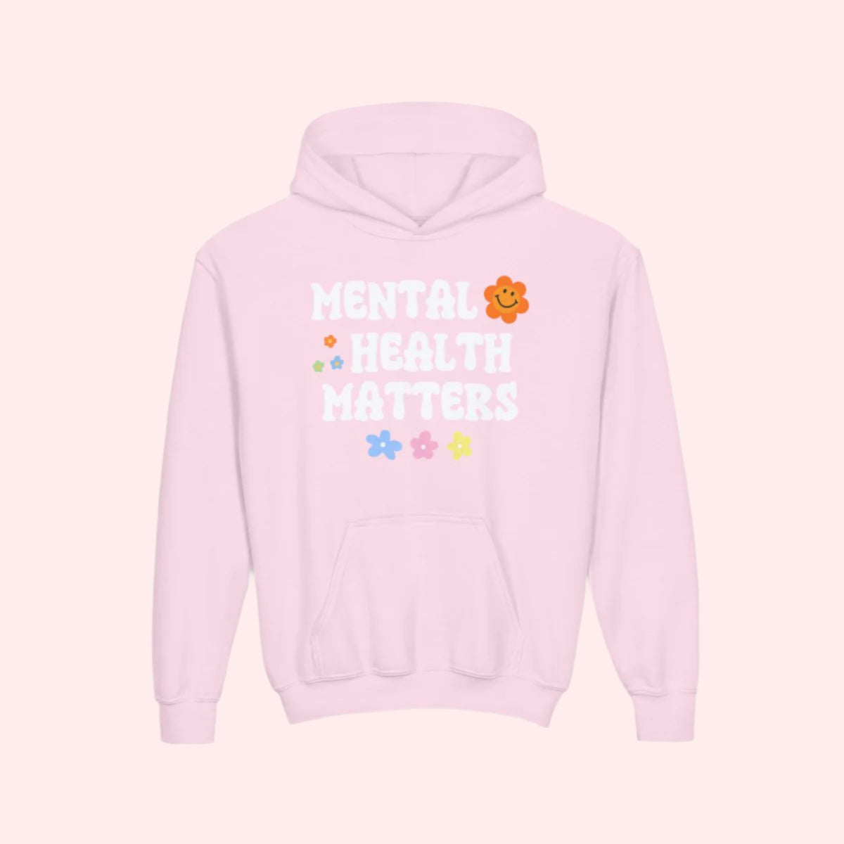 Mental Health Matters Kids Hoodie - Smile Clothing