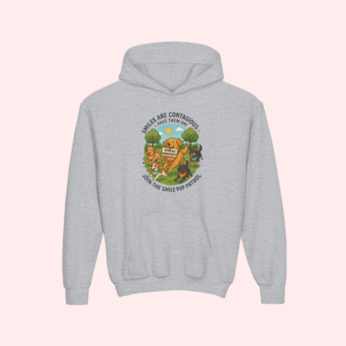 Smile “Pup Patrol” Kids Hoodie - Smile Clothing