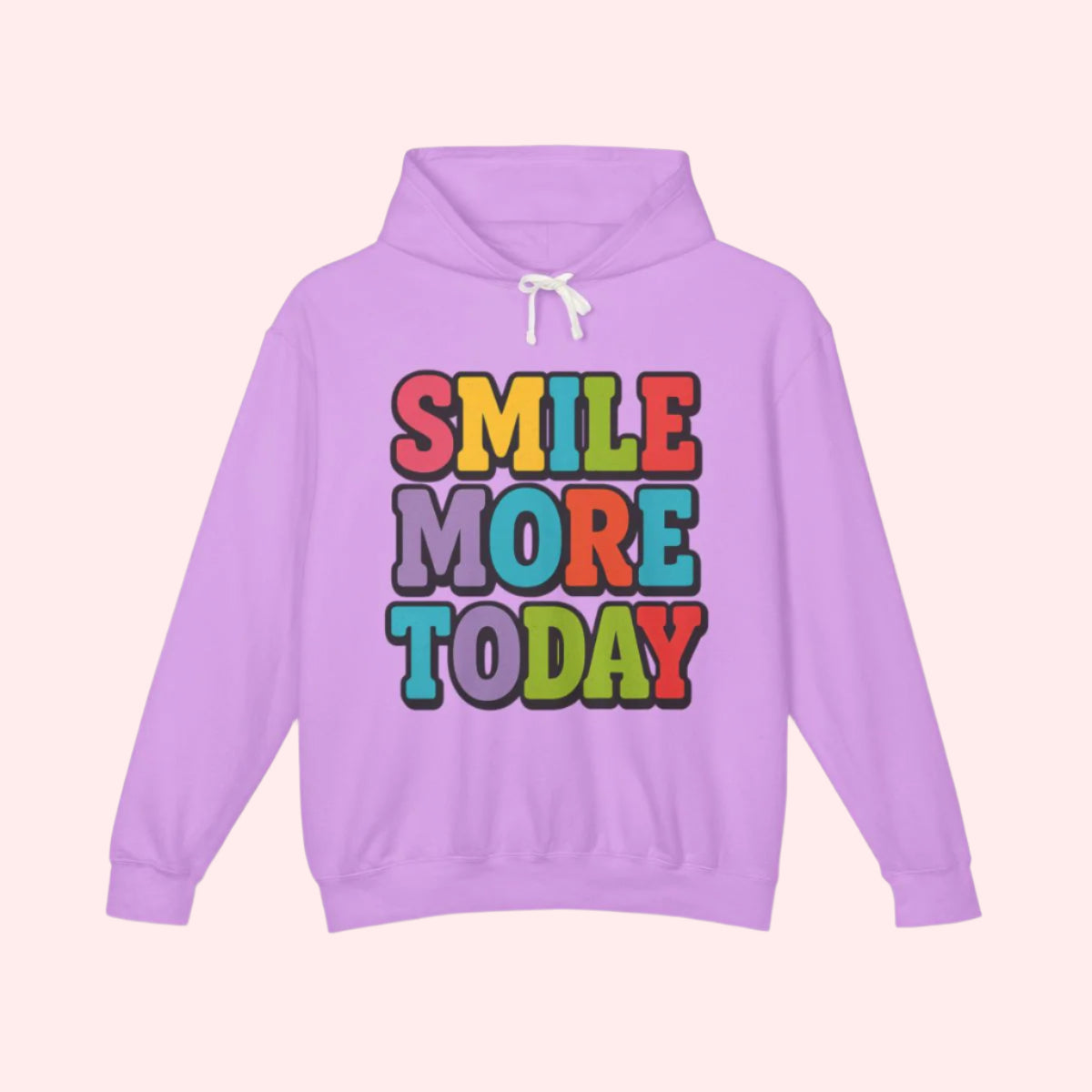 Smile “Smile More Today” Colorblock Hoodie - Smile Clothing