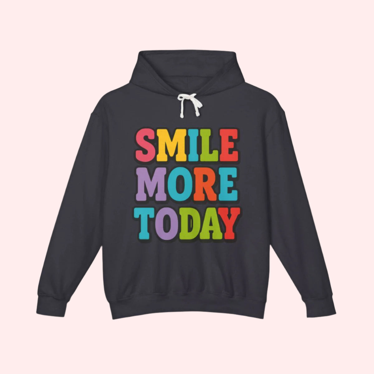 Smile “Smile More Today” Colorblock Hoodie - Smile Clothing