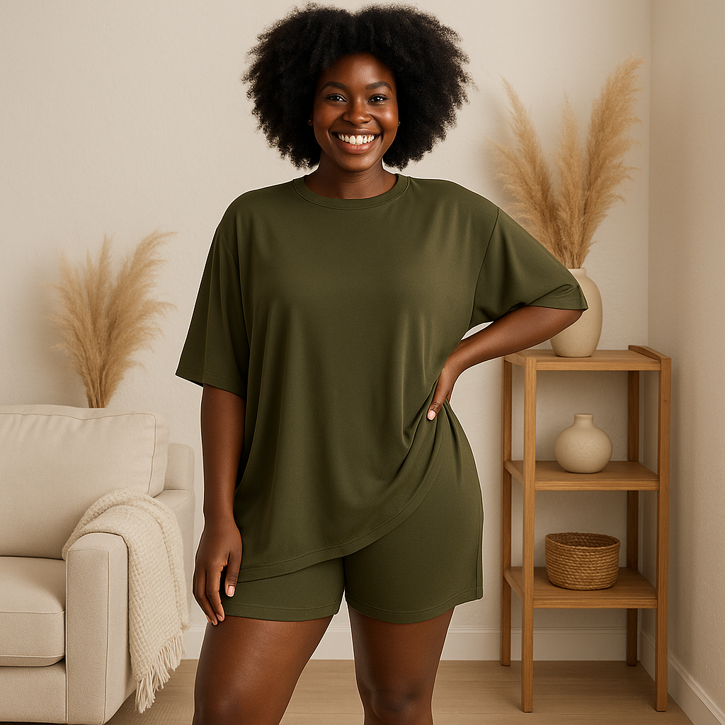 Smile Women's Summer Two-Piece Set