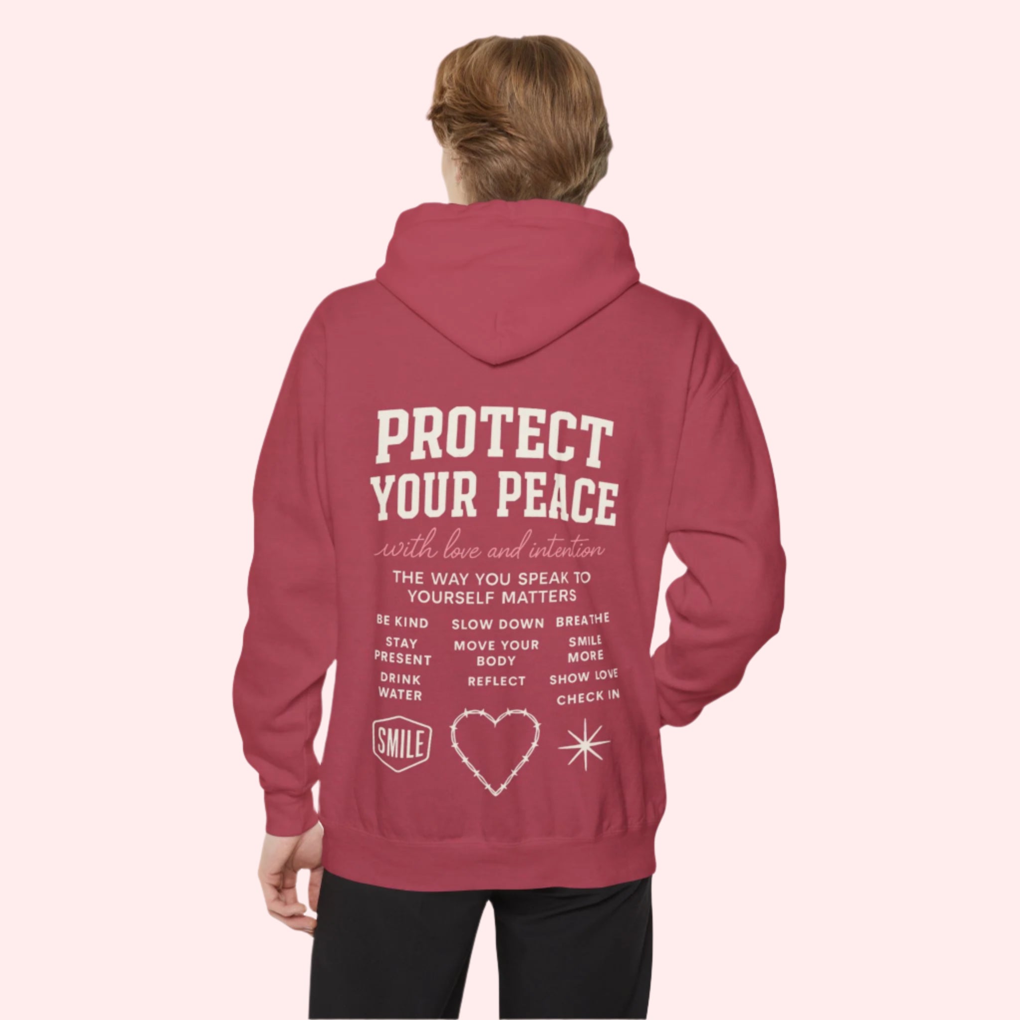 Smile Protect Your Peace Hoodie - Smile Clothing