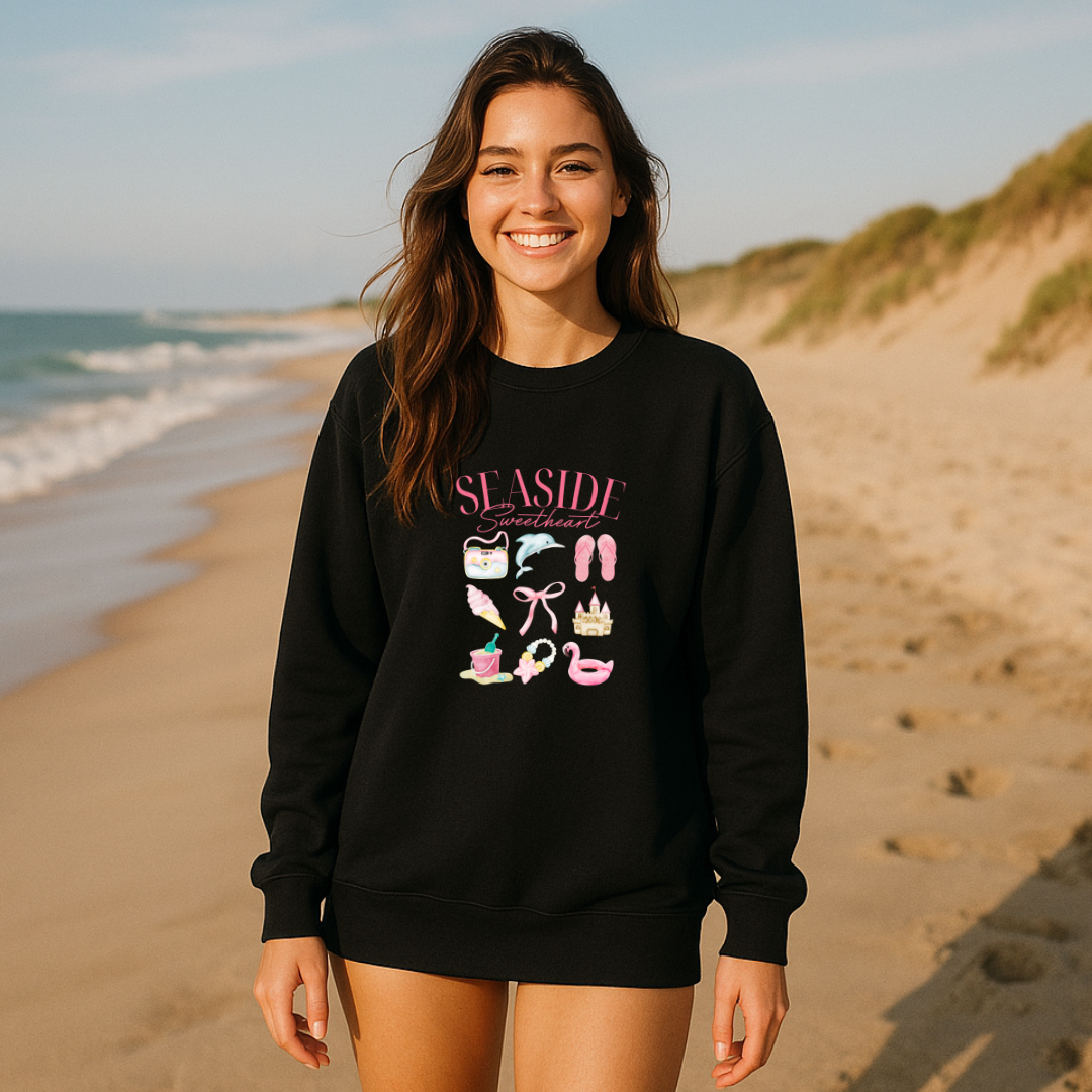 Seaside Sweetheart Crewneck