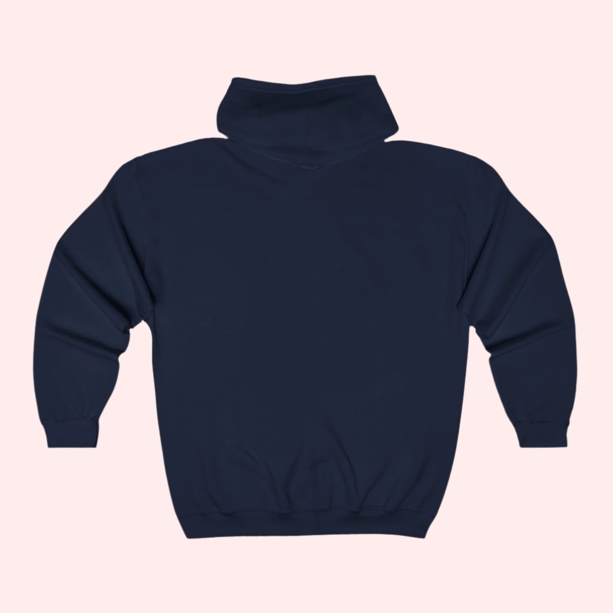 Signature Full Zip Navy Hoodie