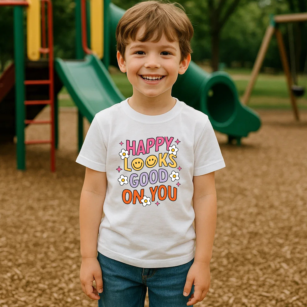 Kids Happy Looks Good Shirt