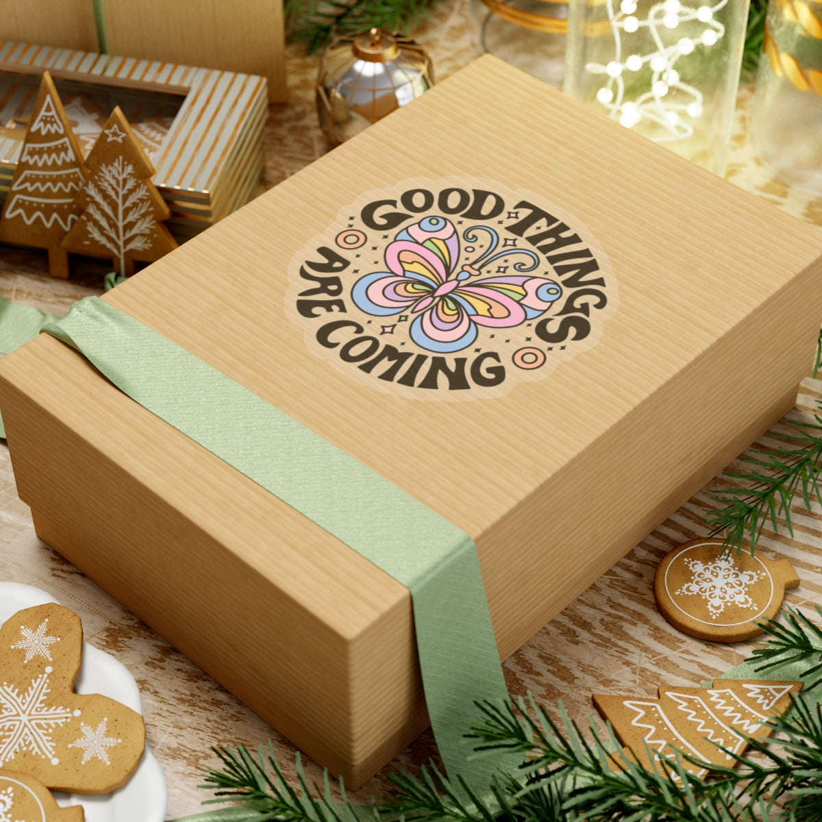 Good Things Are Coming Sticker - Smile Clothing