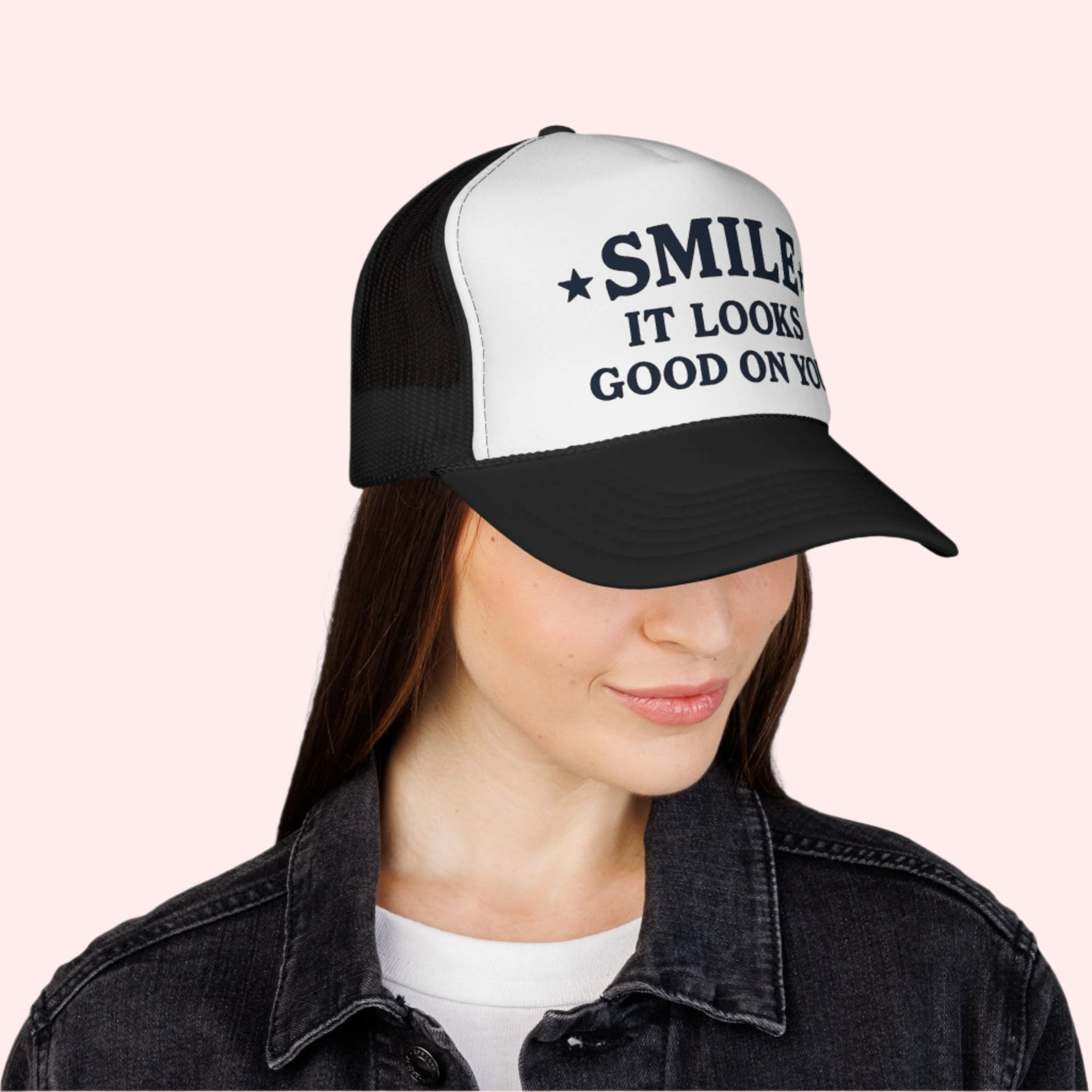 Smile It Looks Good On You Hat