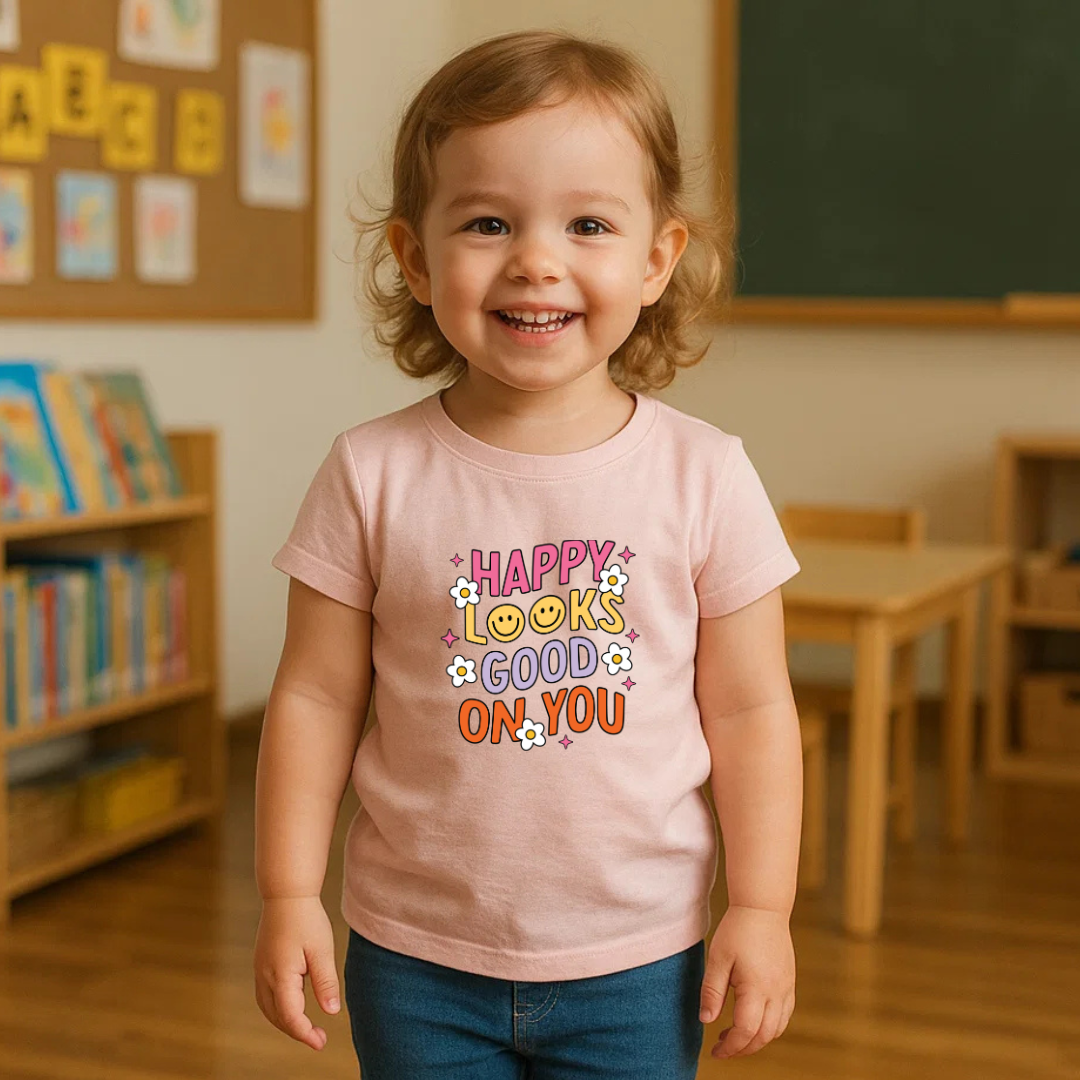 Happy Looks Good Toddler Shirt