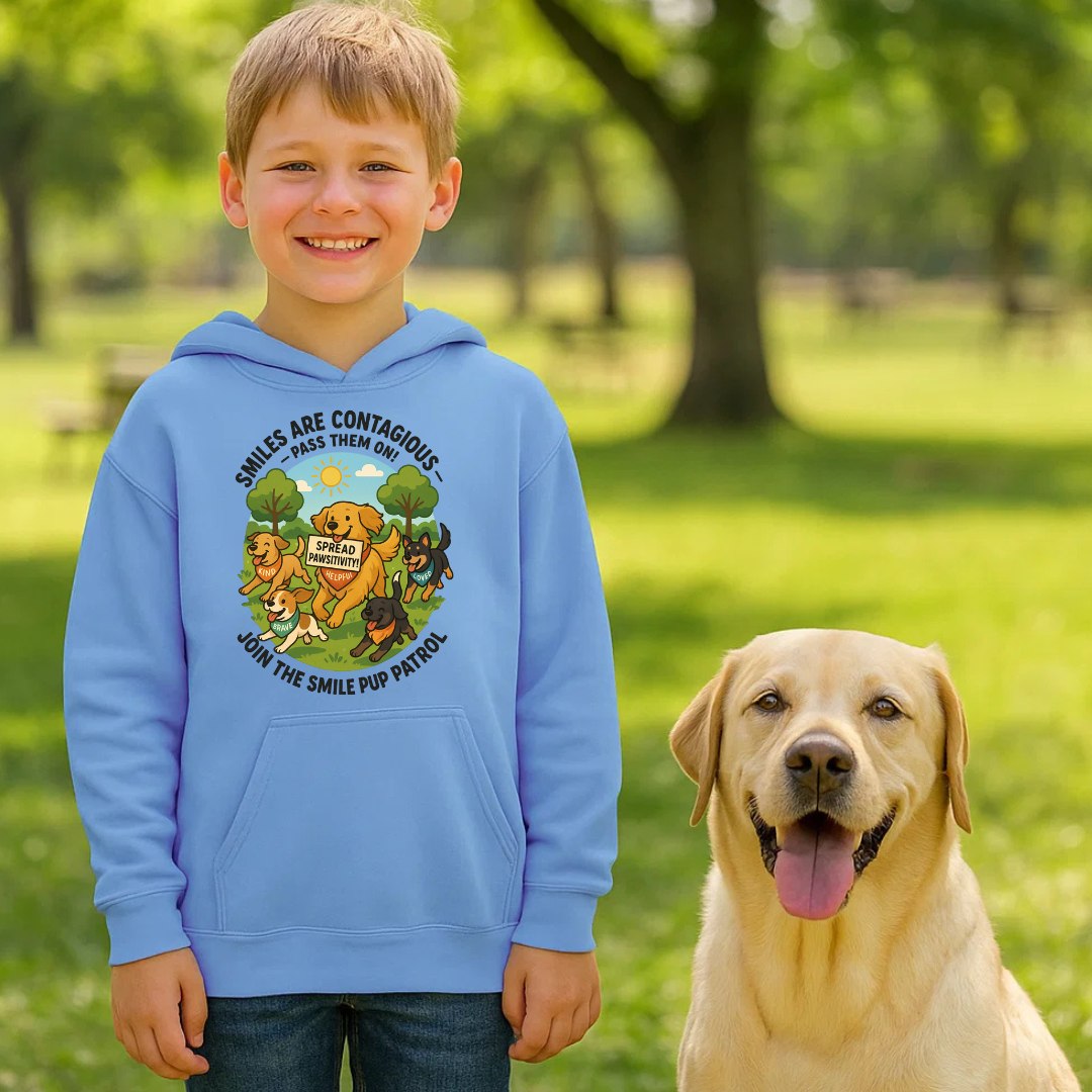 Smile “Pup Patrol” Kids Hoodie