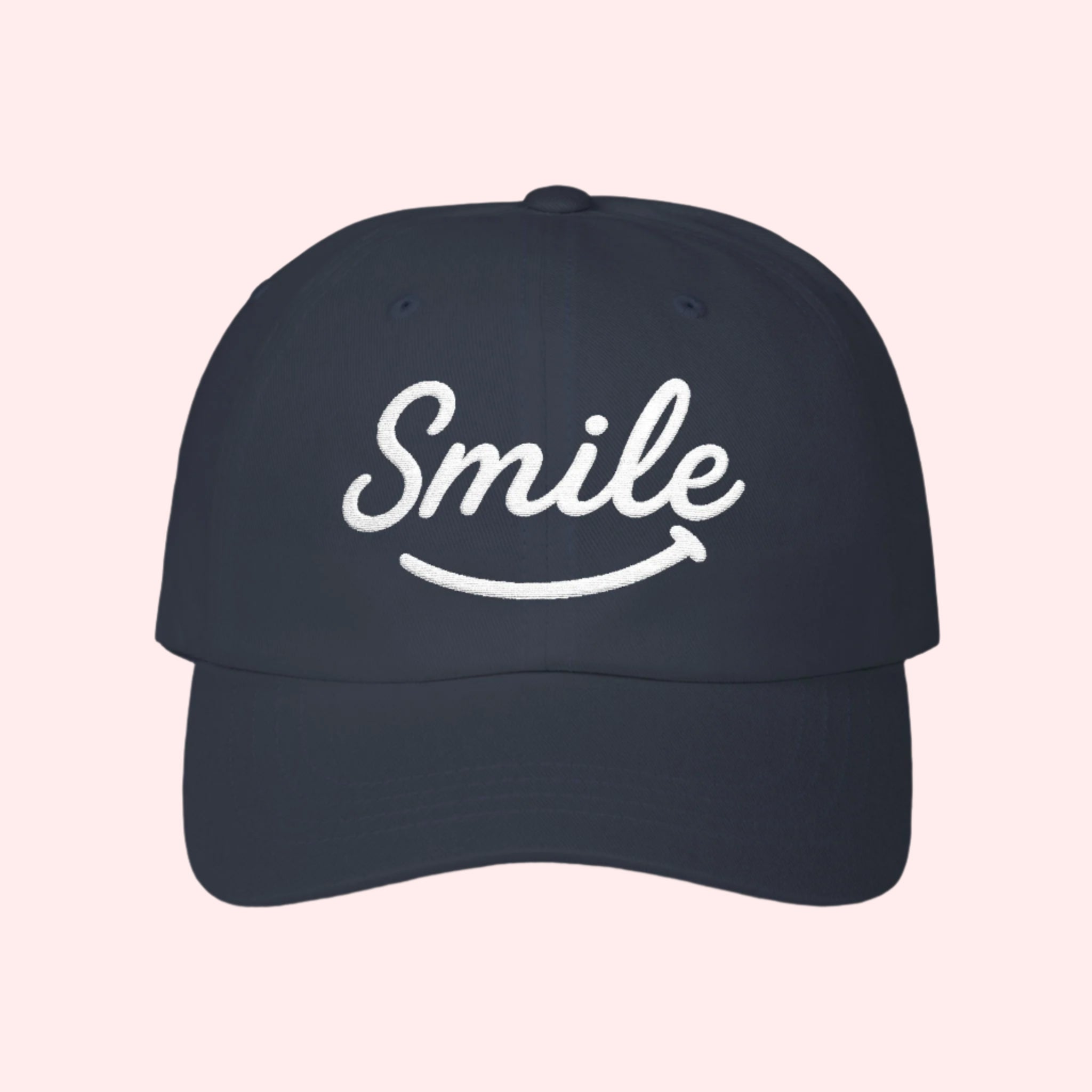 Smile Signature Hat Navy - Smile Clothing