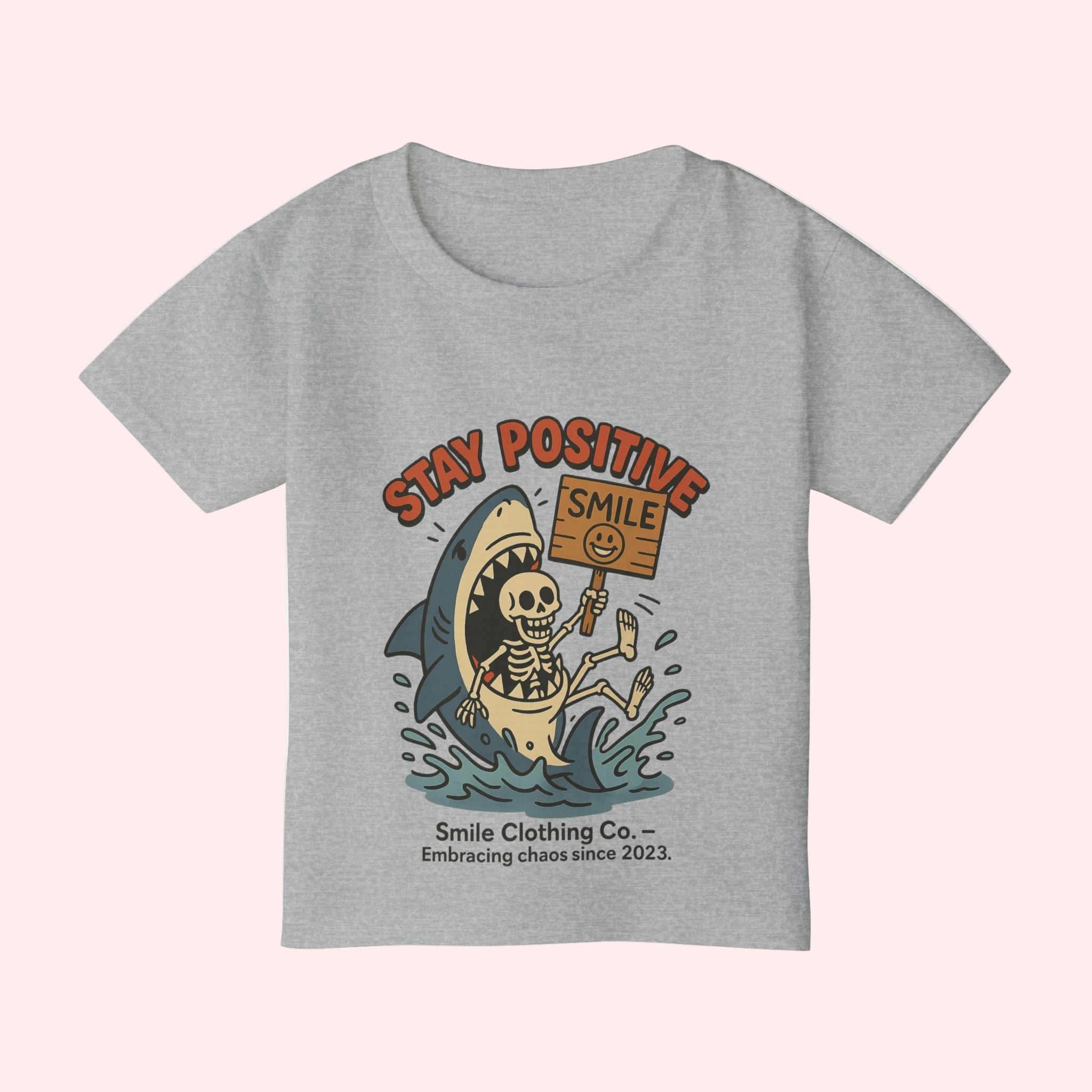 Stay Positive Toddler Shirt - Smile Clothing