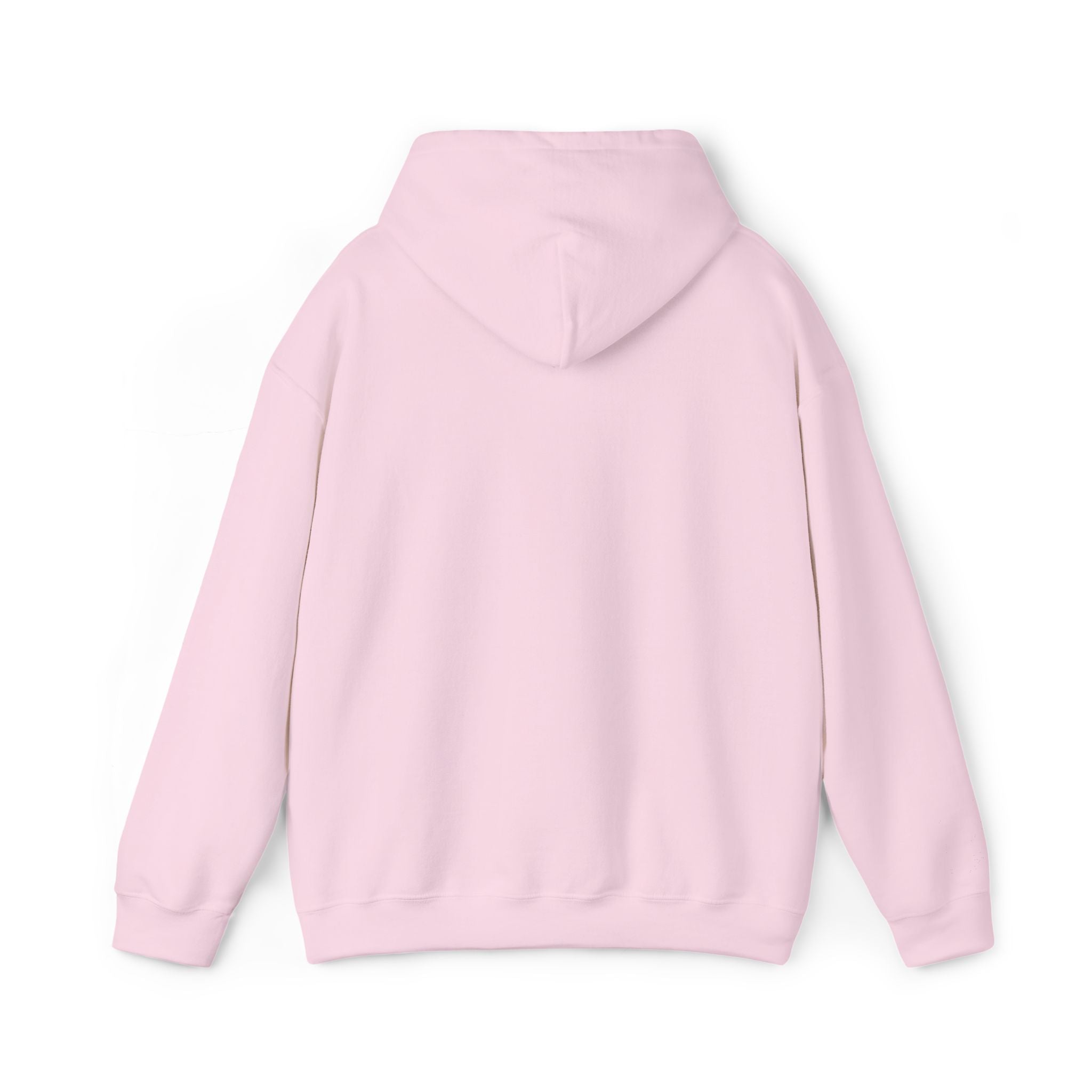 Smile Signature Embroidered Hoodie Light Pink