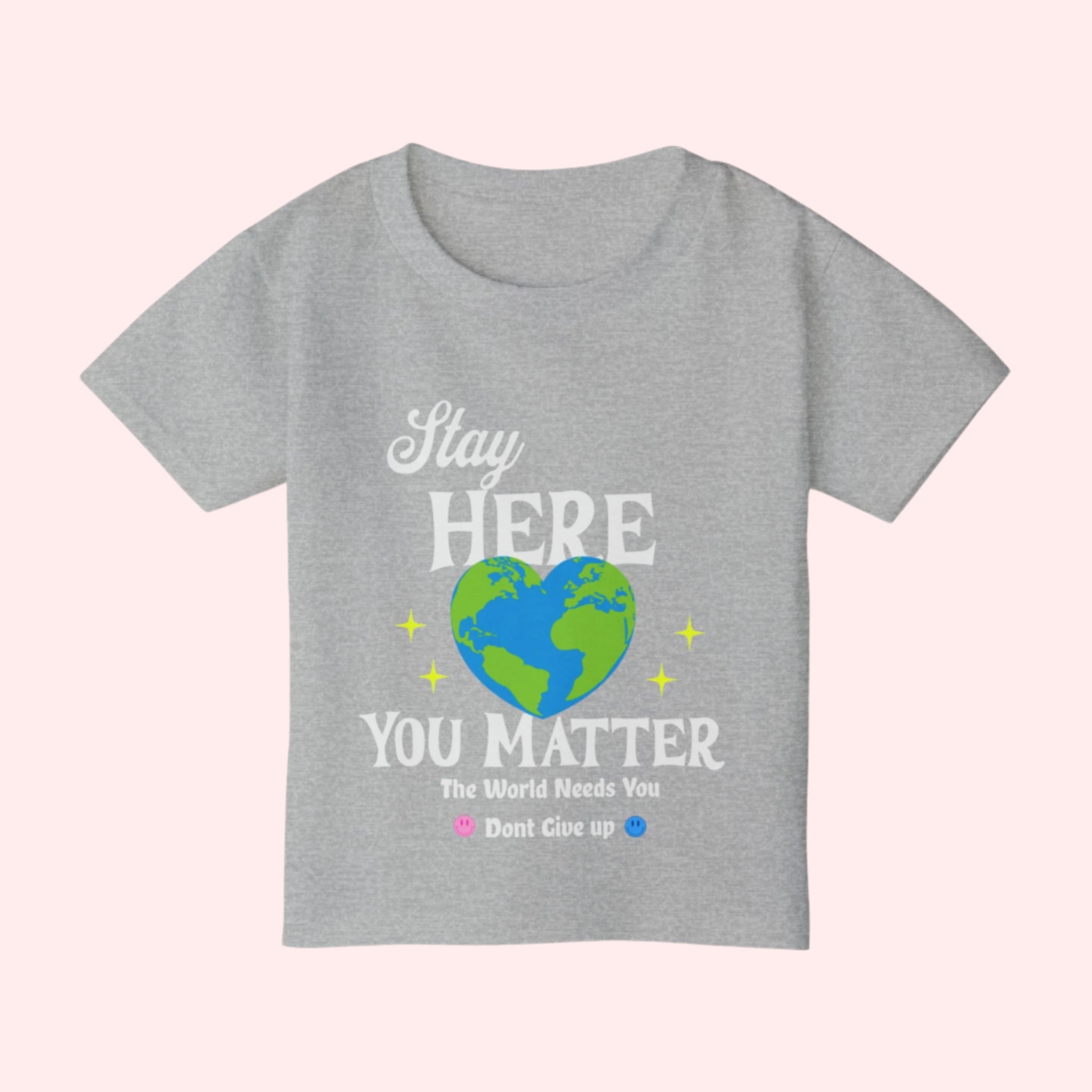 Stay Here Toddler Shirt