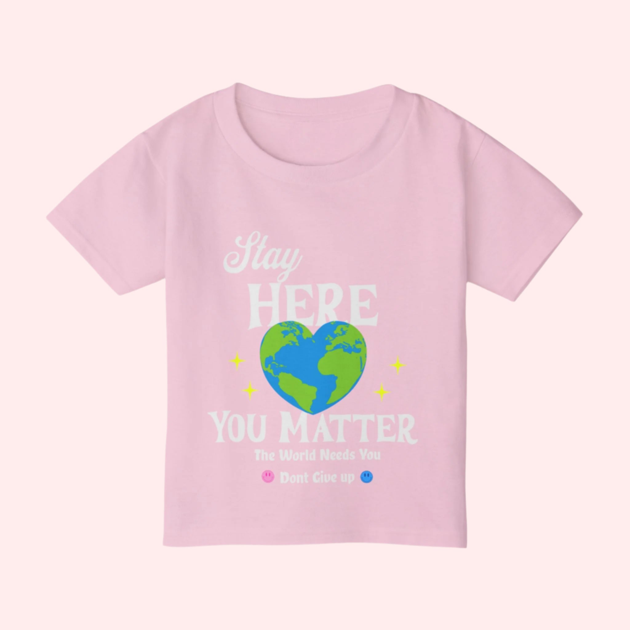 Stay Here Toddler Shirt