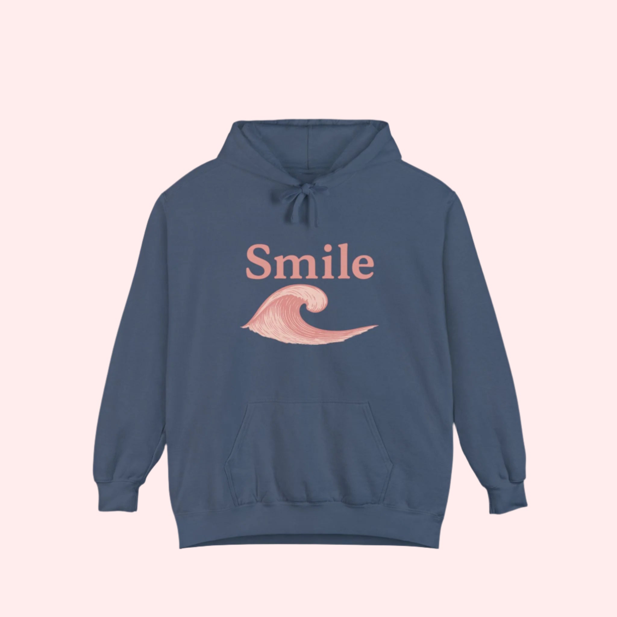 Smile Breathe Through the Waves Hoodie