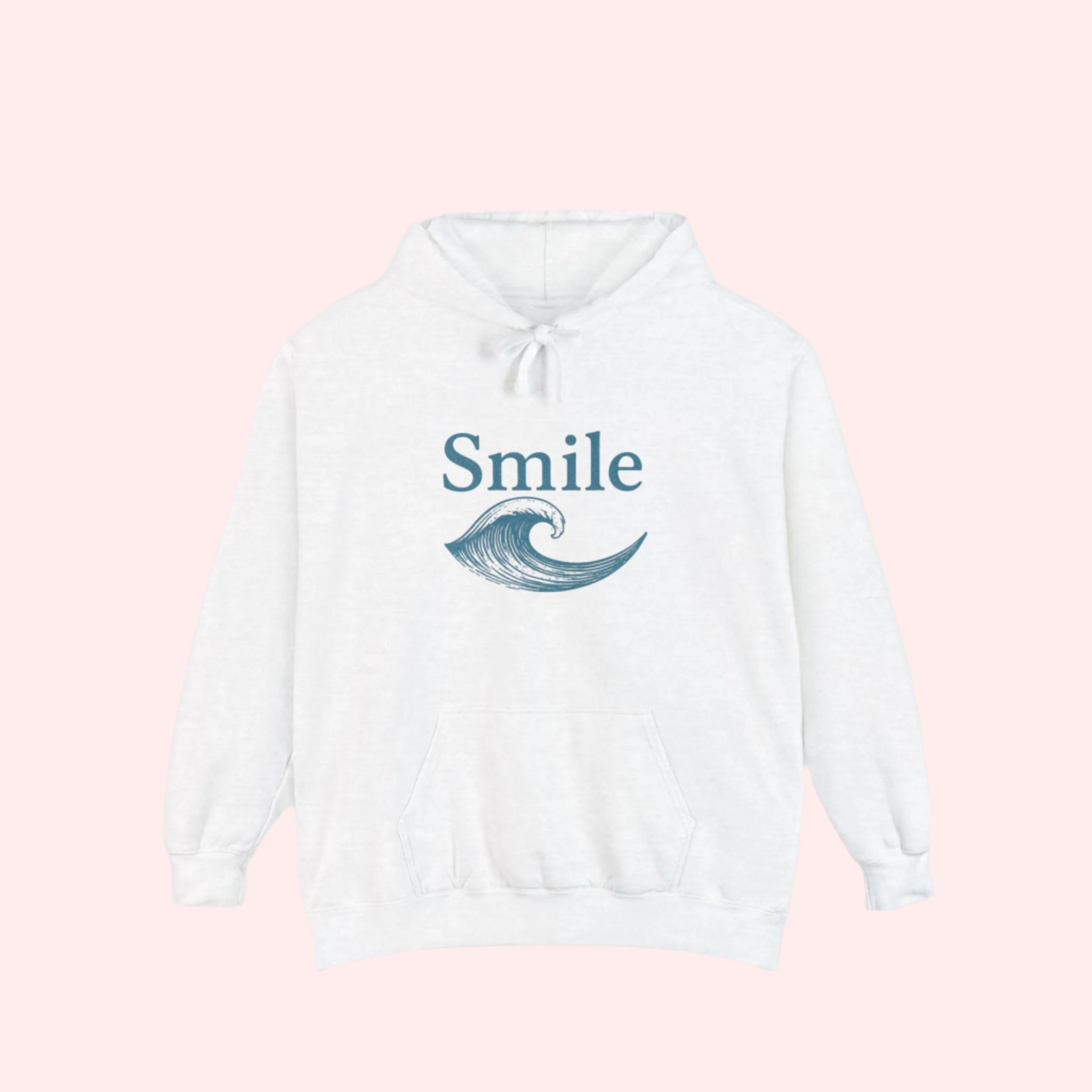 Smile Breathe Through the Waves Hoodie