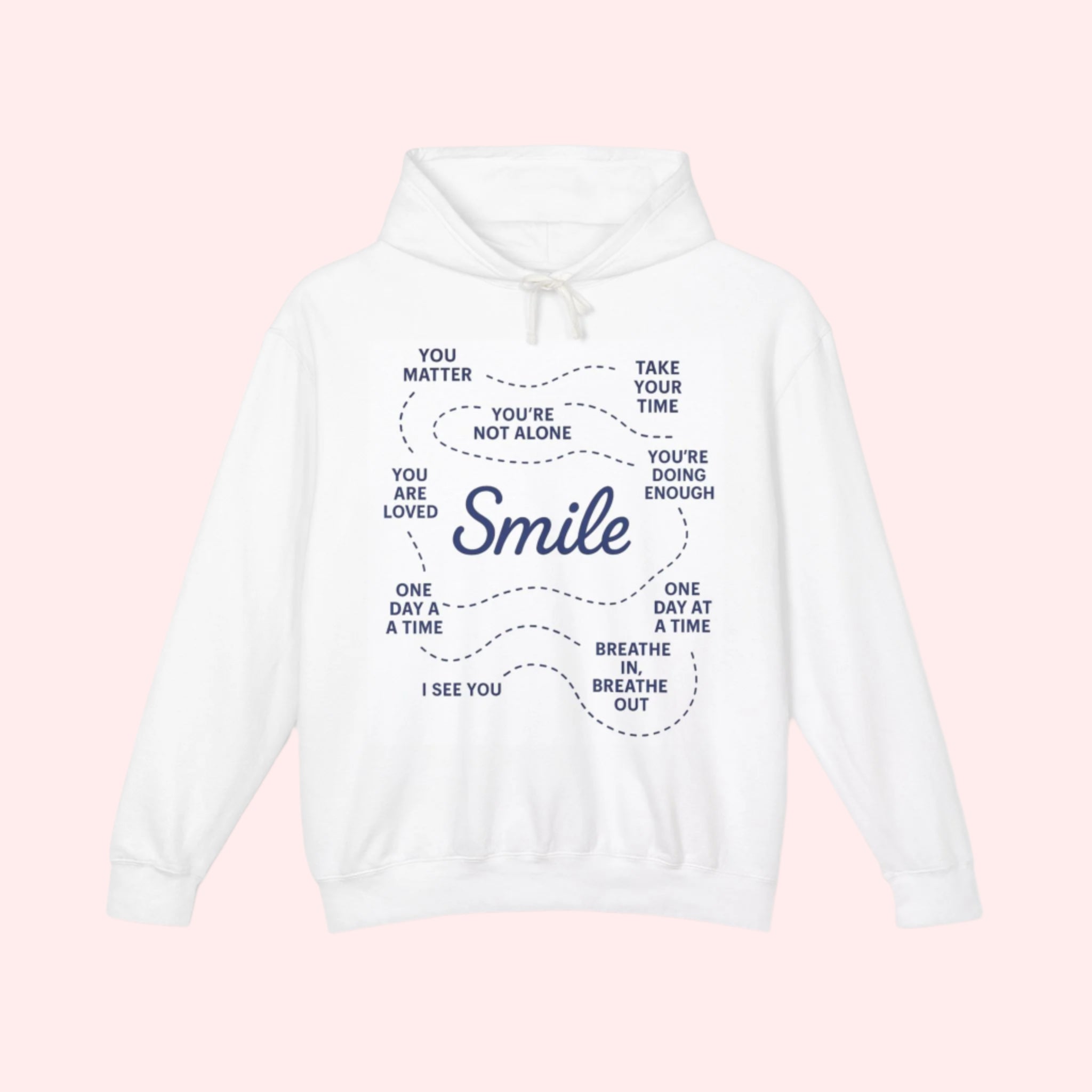 Smile Words That Heal Hoodie