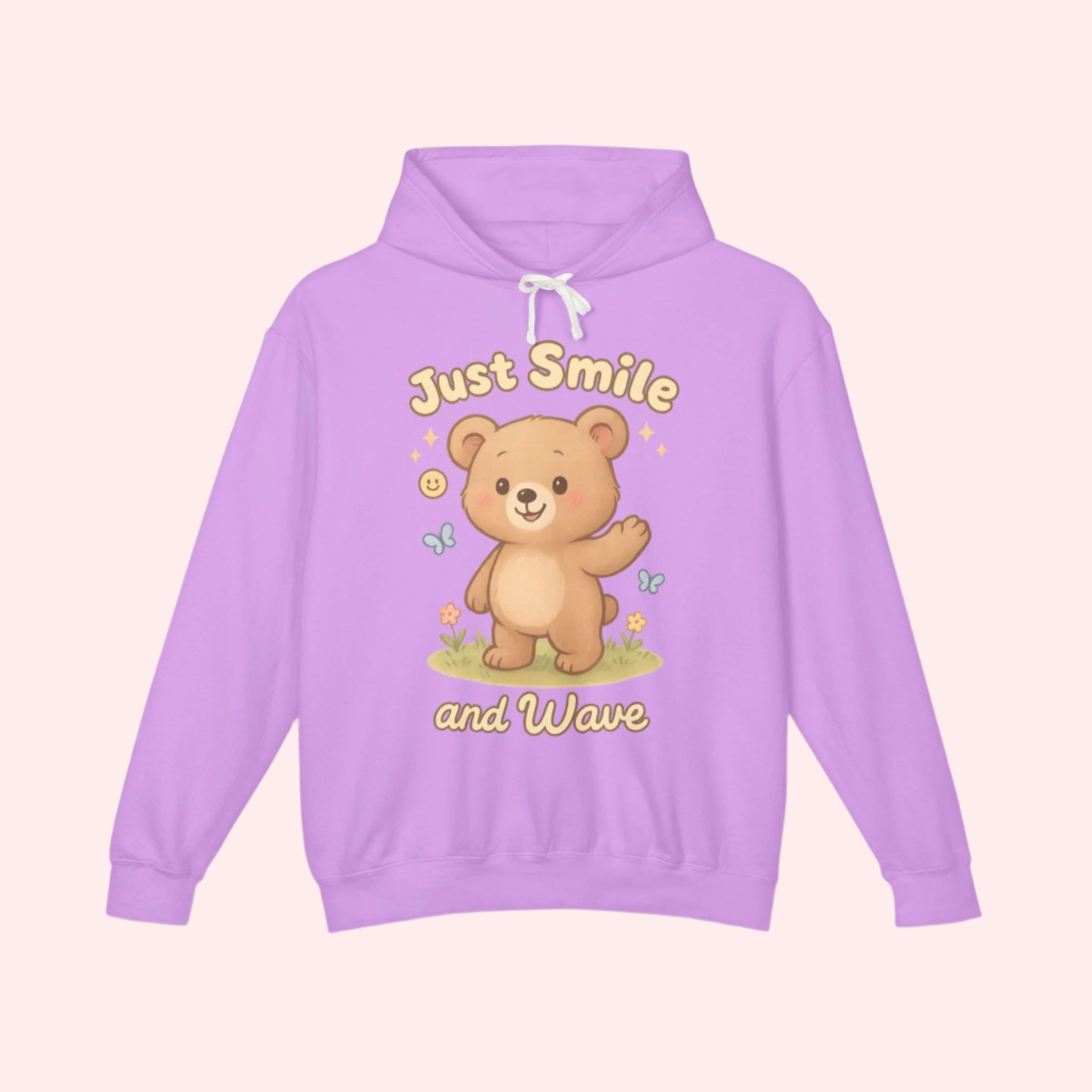 Just Smile And Wave Hoodie