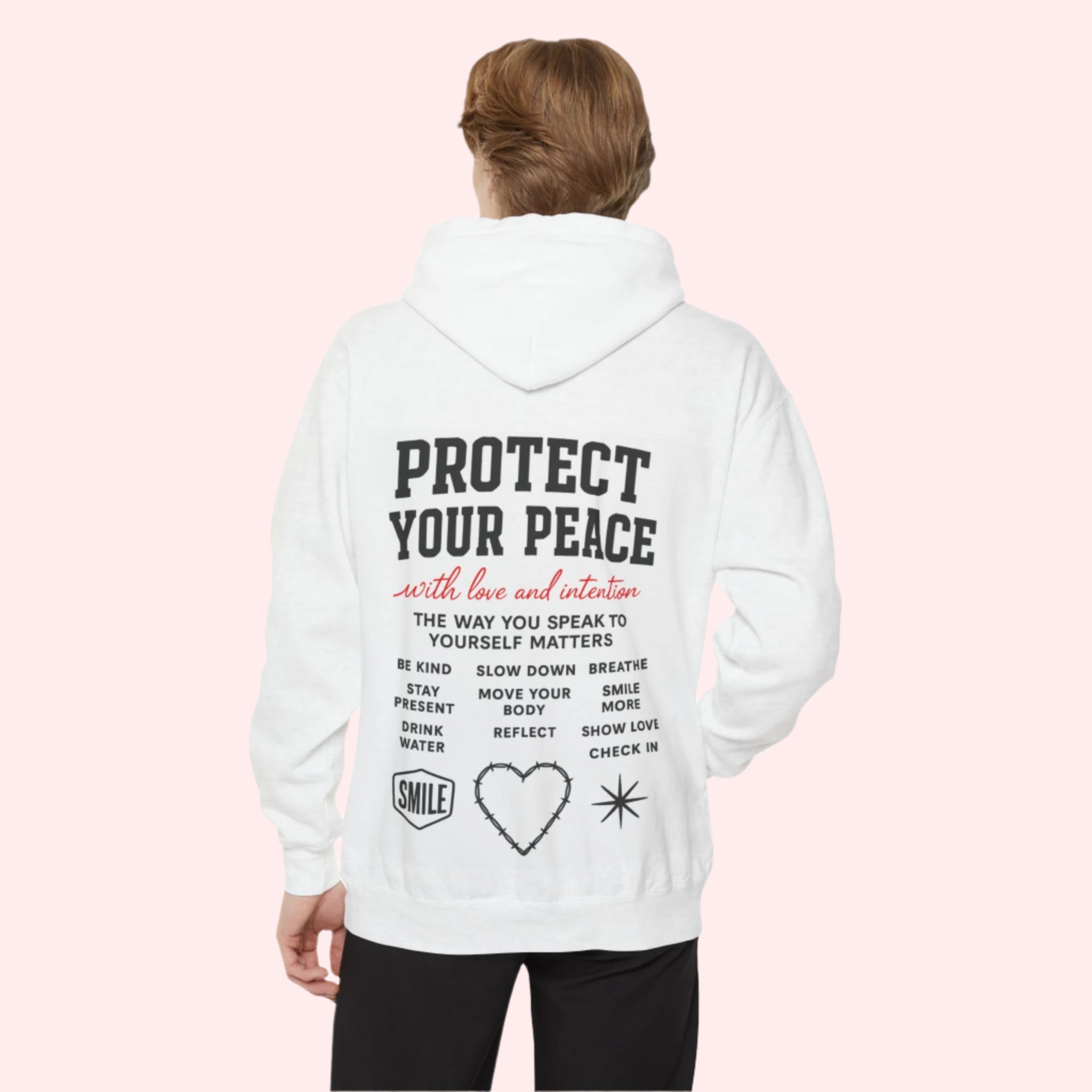 Smile Protect Your Peace Hoodie - Smile Clothing