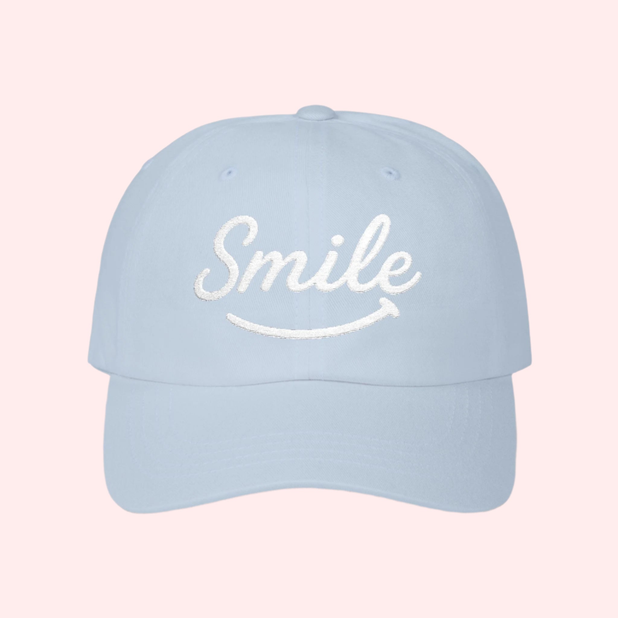 Smile Signature Hat Light Blue - Smile Clothing