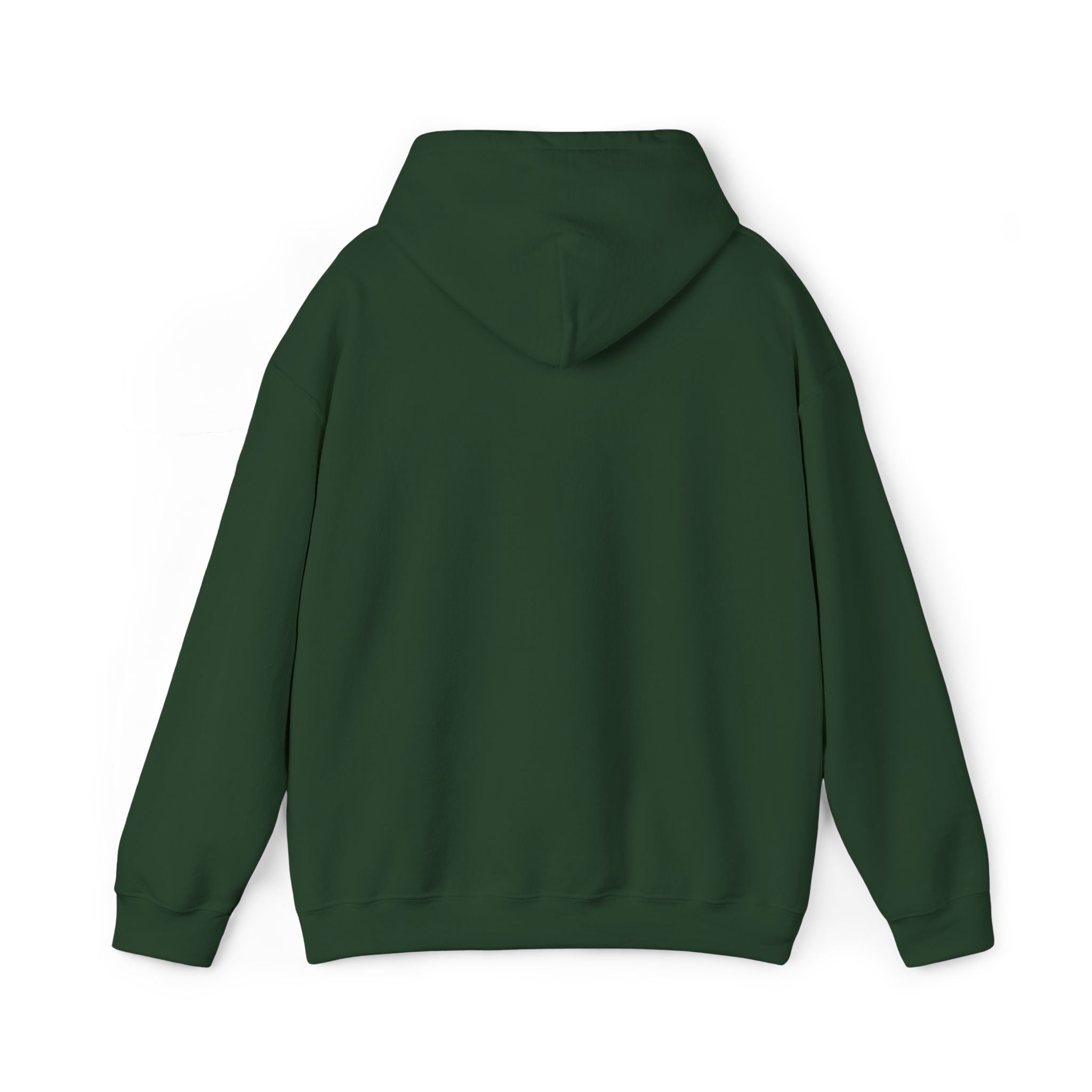 Smile Signature Embroidered Hoodie Forest Green