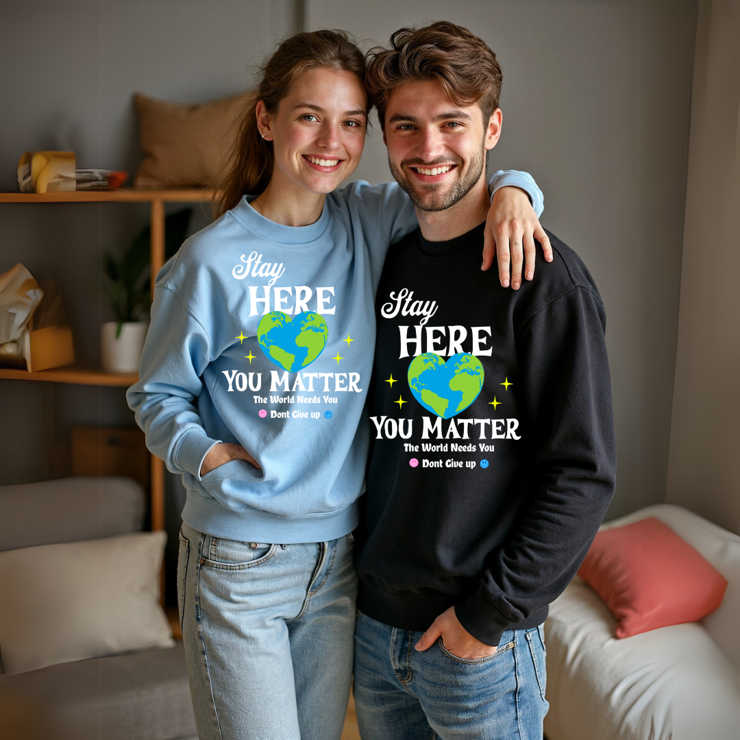 Stay Here Crewneck