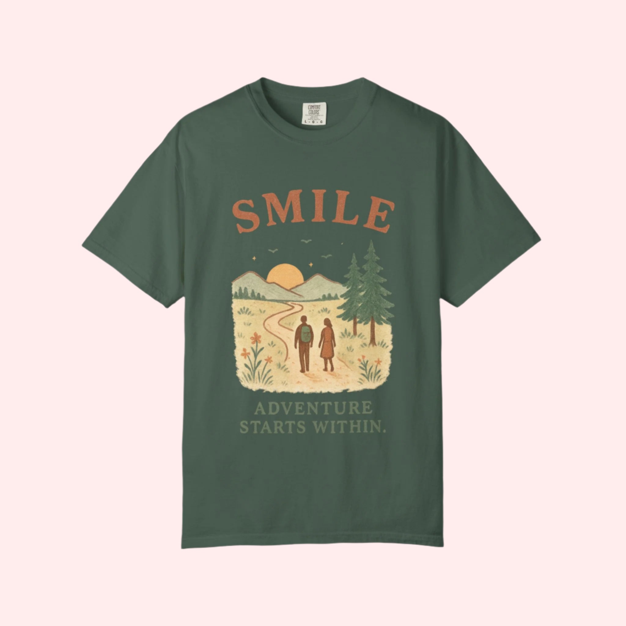 Smile “Adventures Start Within” Shirt - Smile Clothing