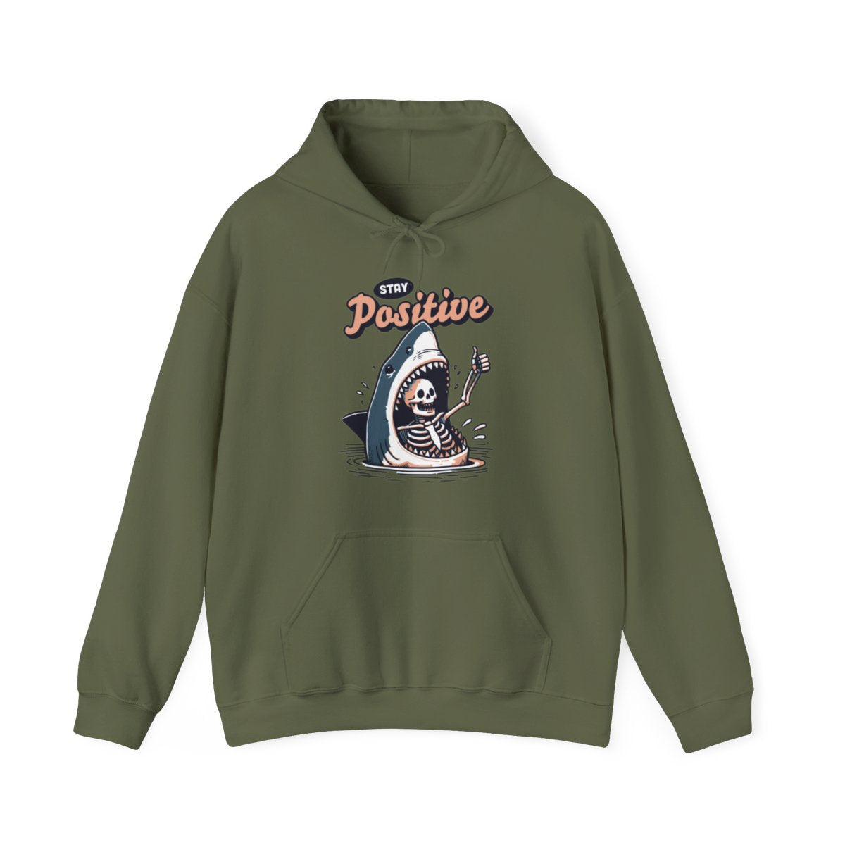 Stay Positive Hoodie - Smile Clothing